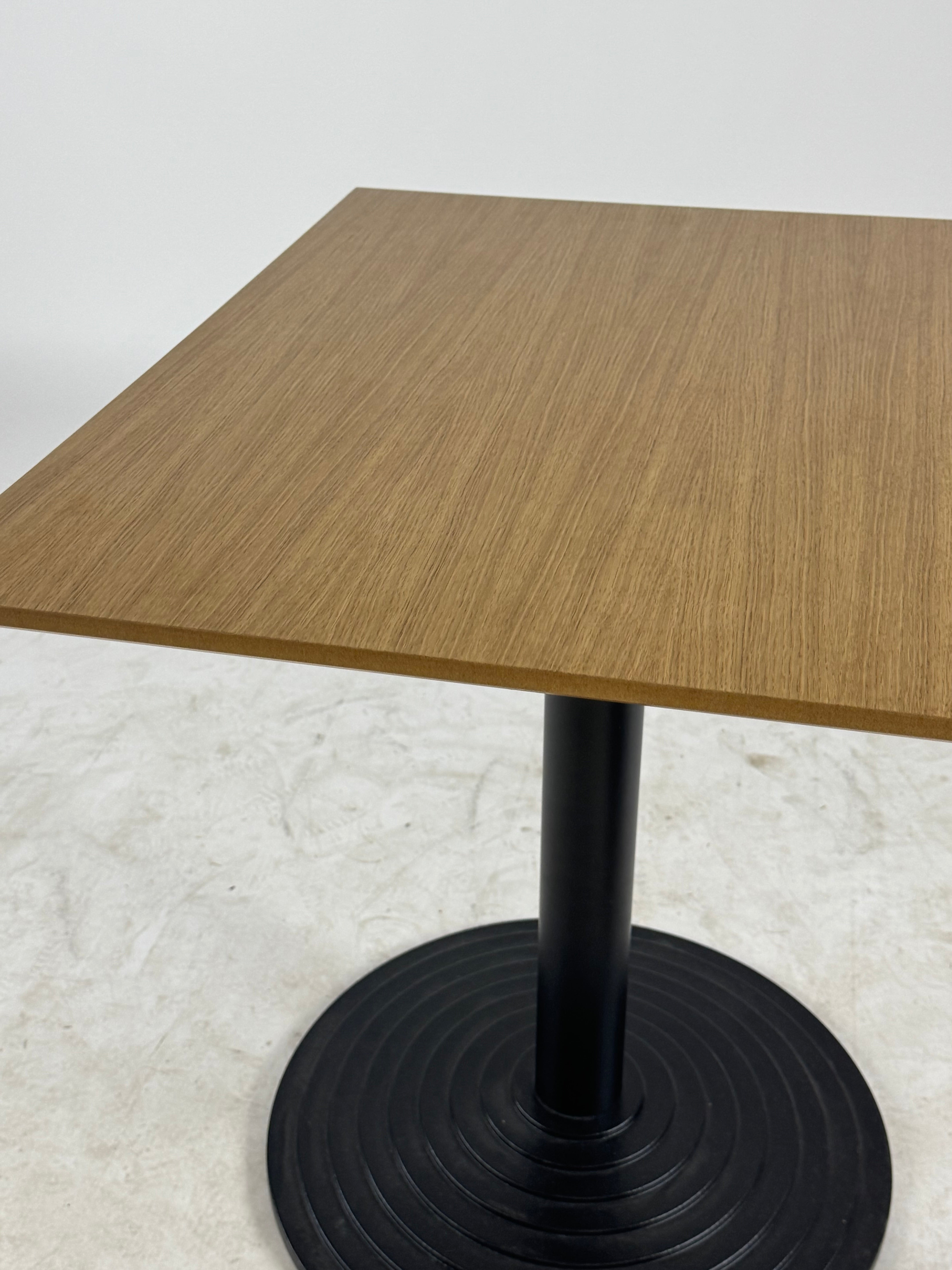Pedrali Step Bord – Natur/Sort Stel 80x60cm