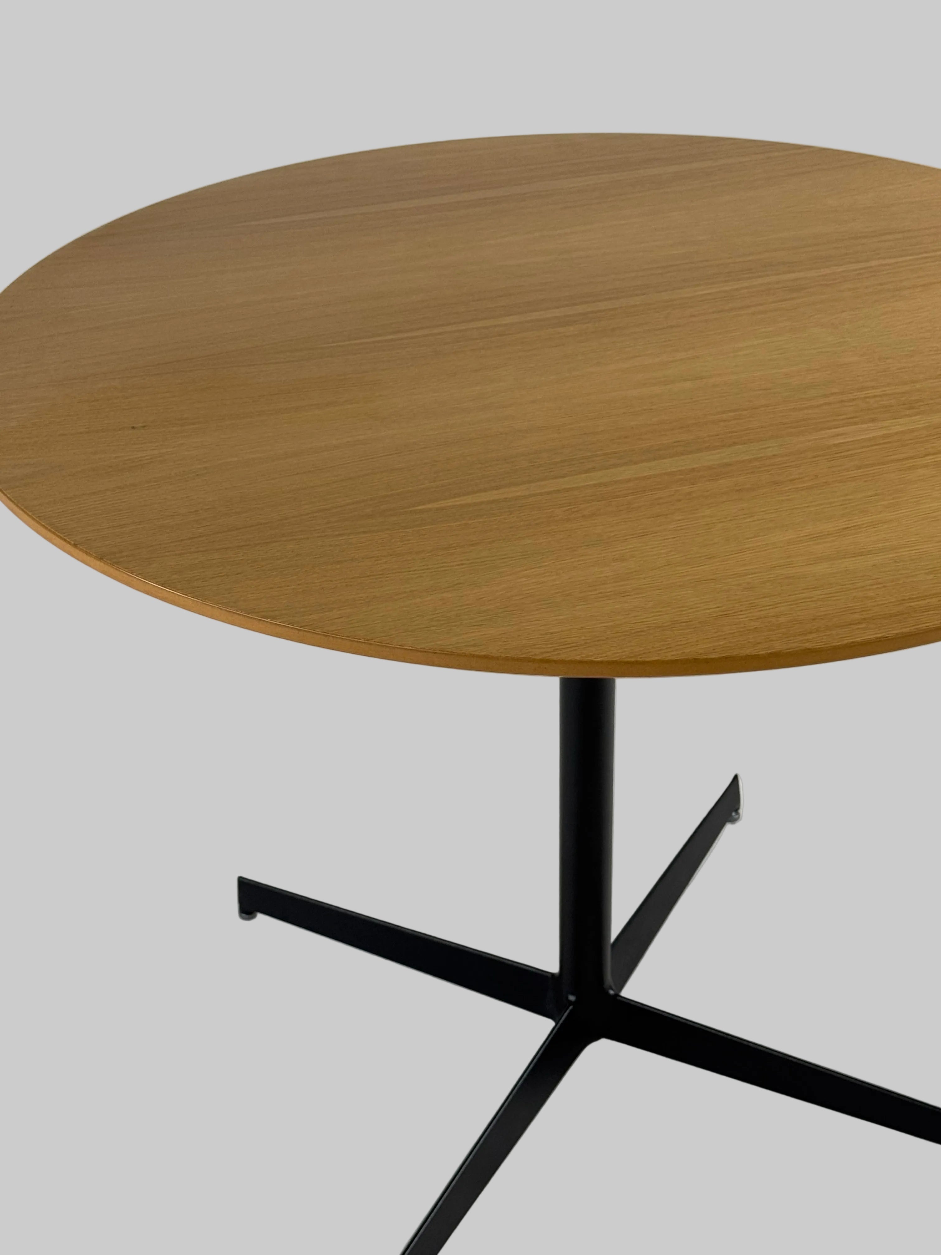 Pedrali Laja Bord - Natur/Sort Stel Ø100 cm