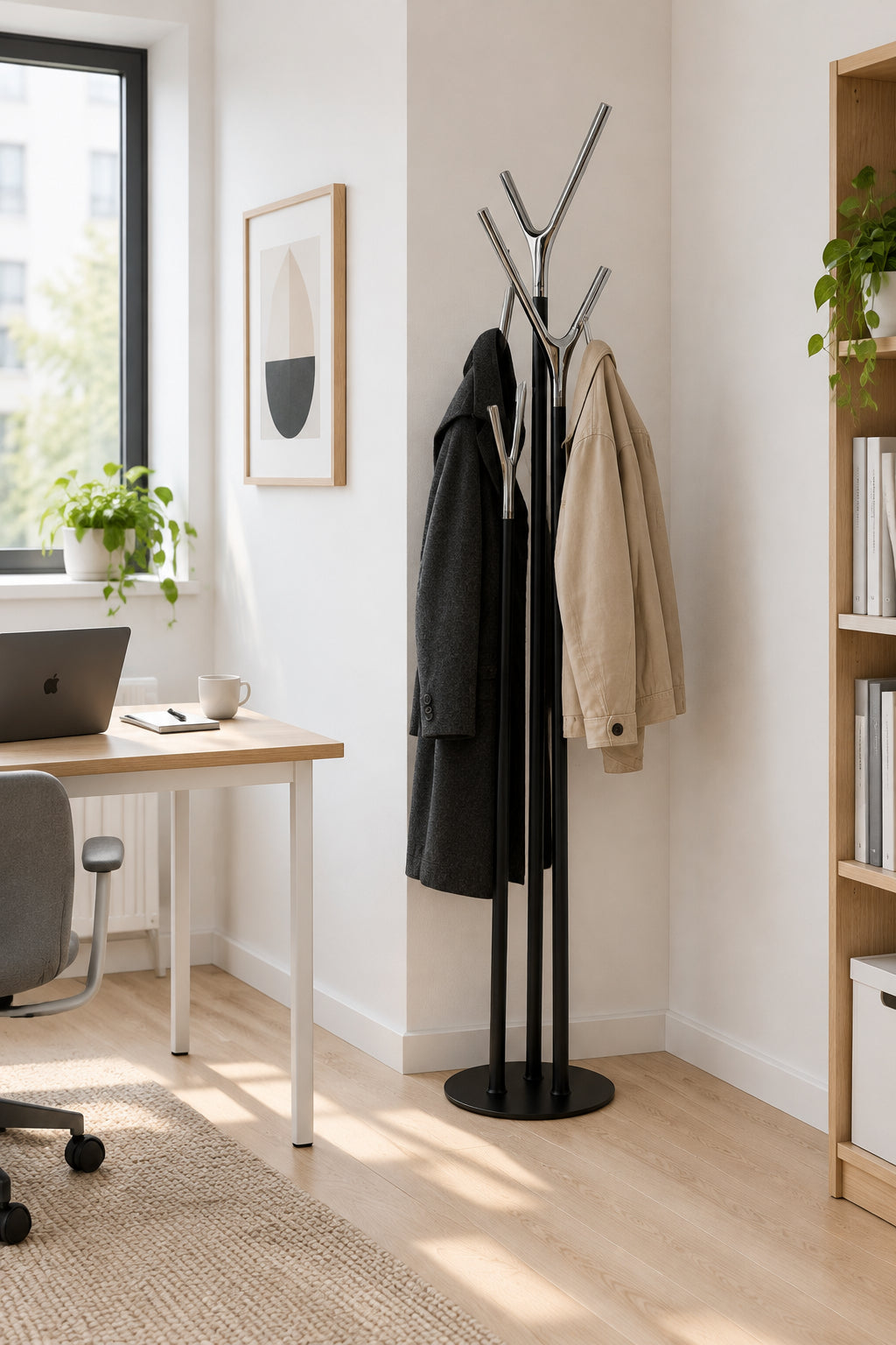 FROST WISHBONE Stumtjener – Sort/Krom