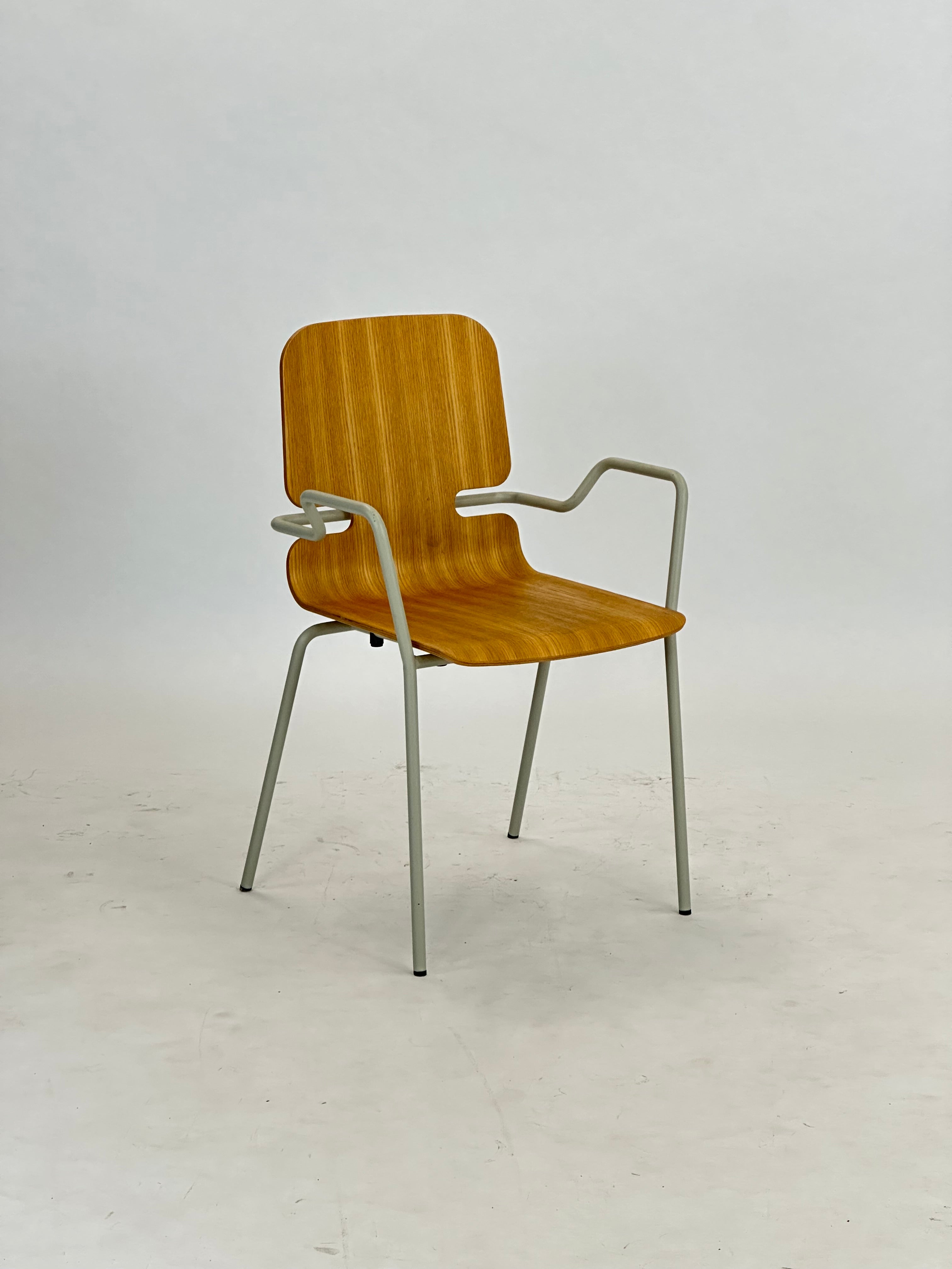 Ohio Wire Chair - Træ/Hvid