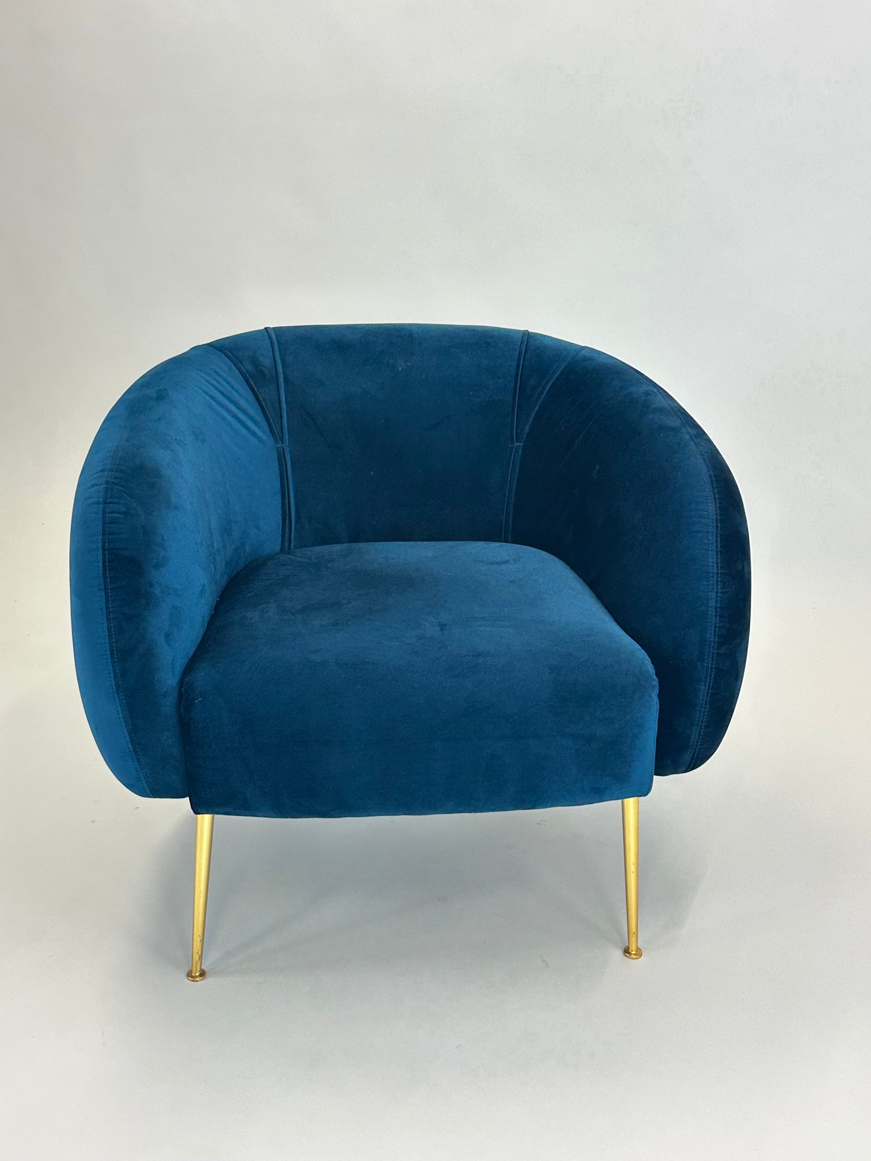 Velour Lounge Chair fra Sofacompany