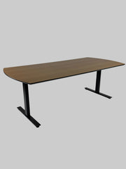 Dencon Delta Bord – Natur/Sort Stel 220x100x74 cm