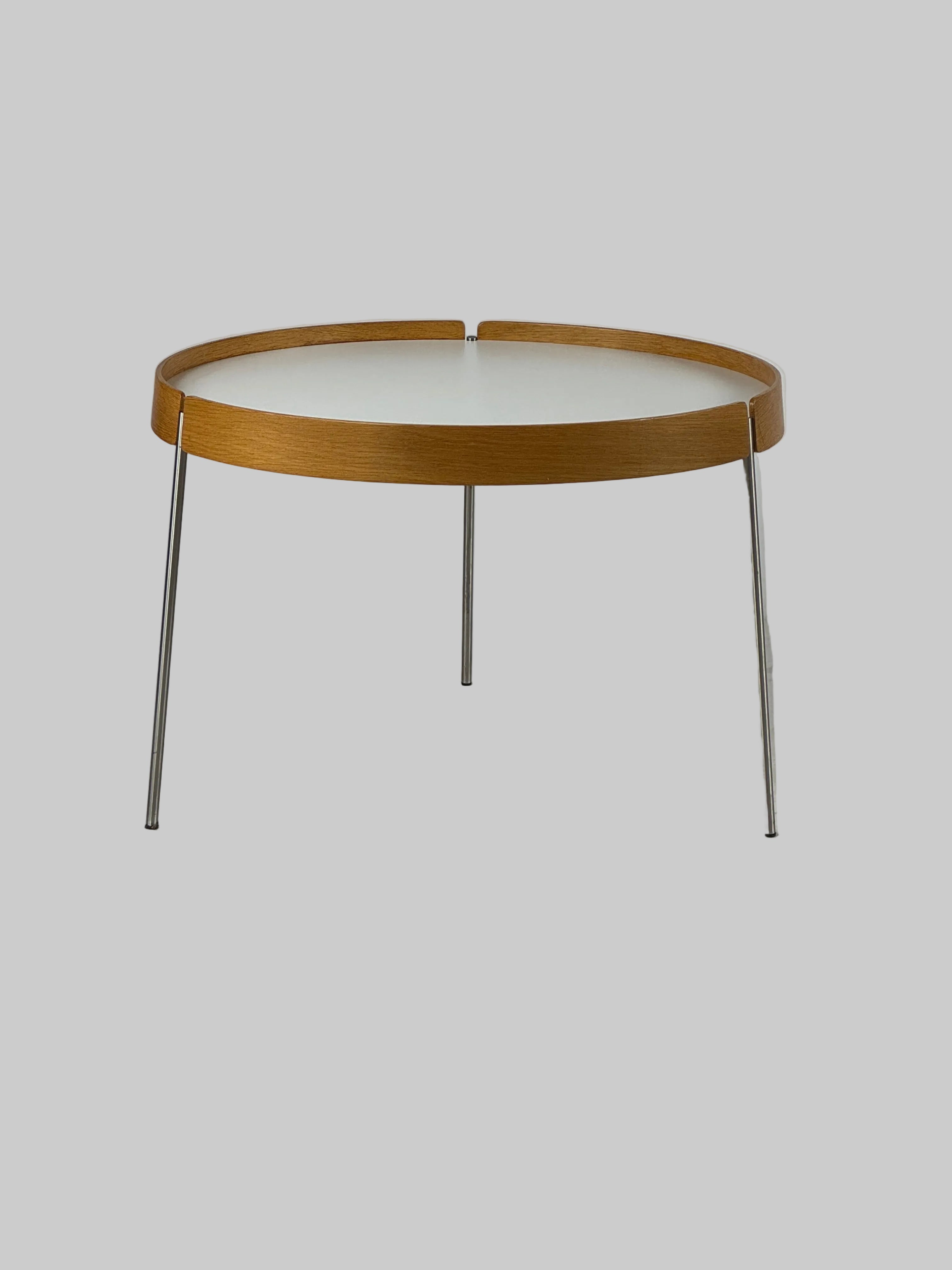 Naver Collection Turn AK725 Sofabord – Hvid/Natur