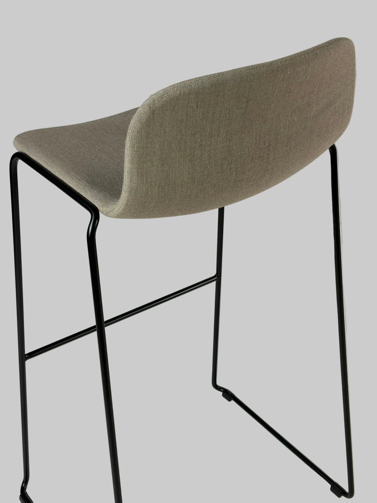 Materia Neo Barstol – Beige/Sort Stel SH78cm