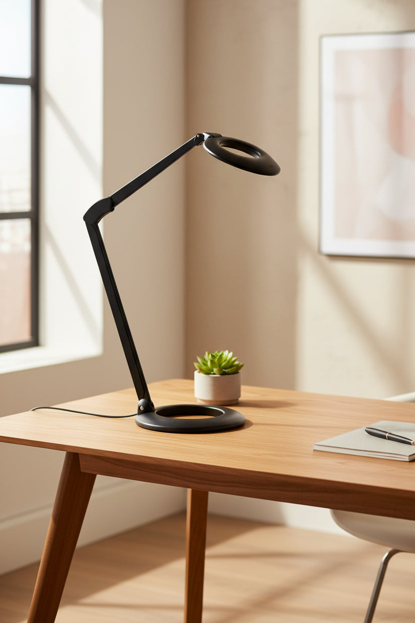 Luxo Ovelo LED Bordlampe – Sort