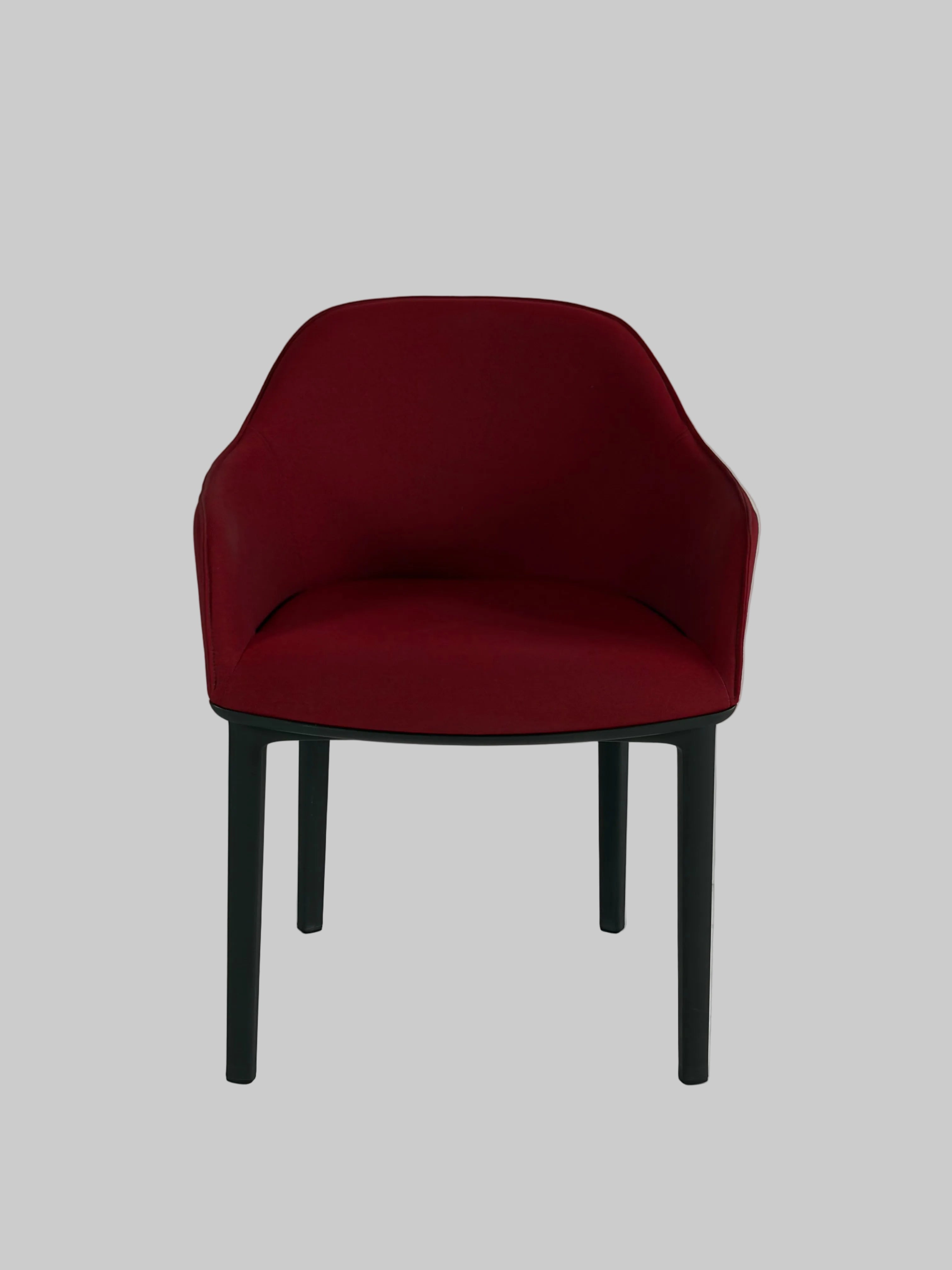 Vitra Softshell Stol – Rød/Sort Stel