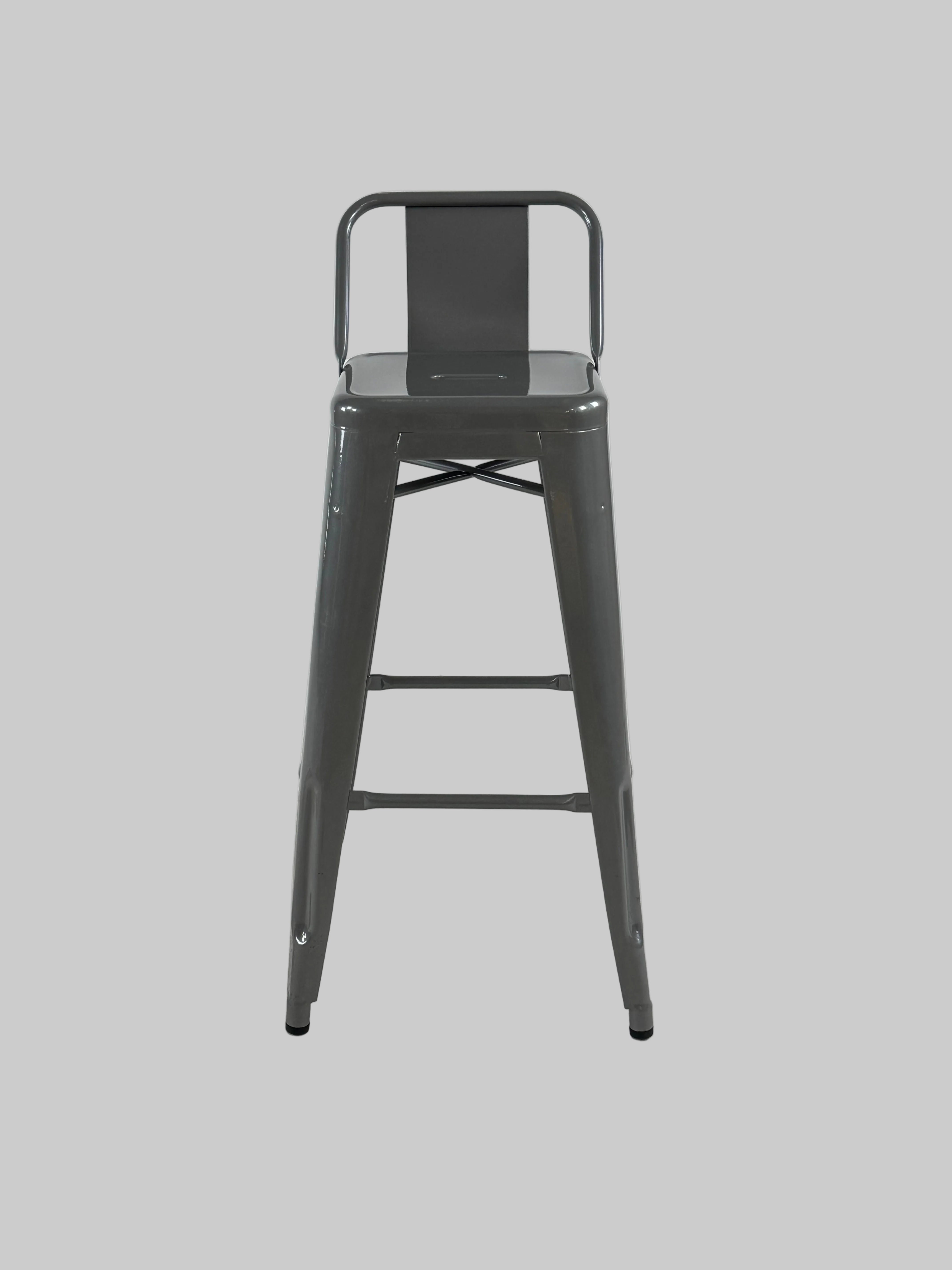Tolix HPD75 Barstol – Grå SH 75 cm