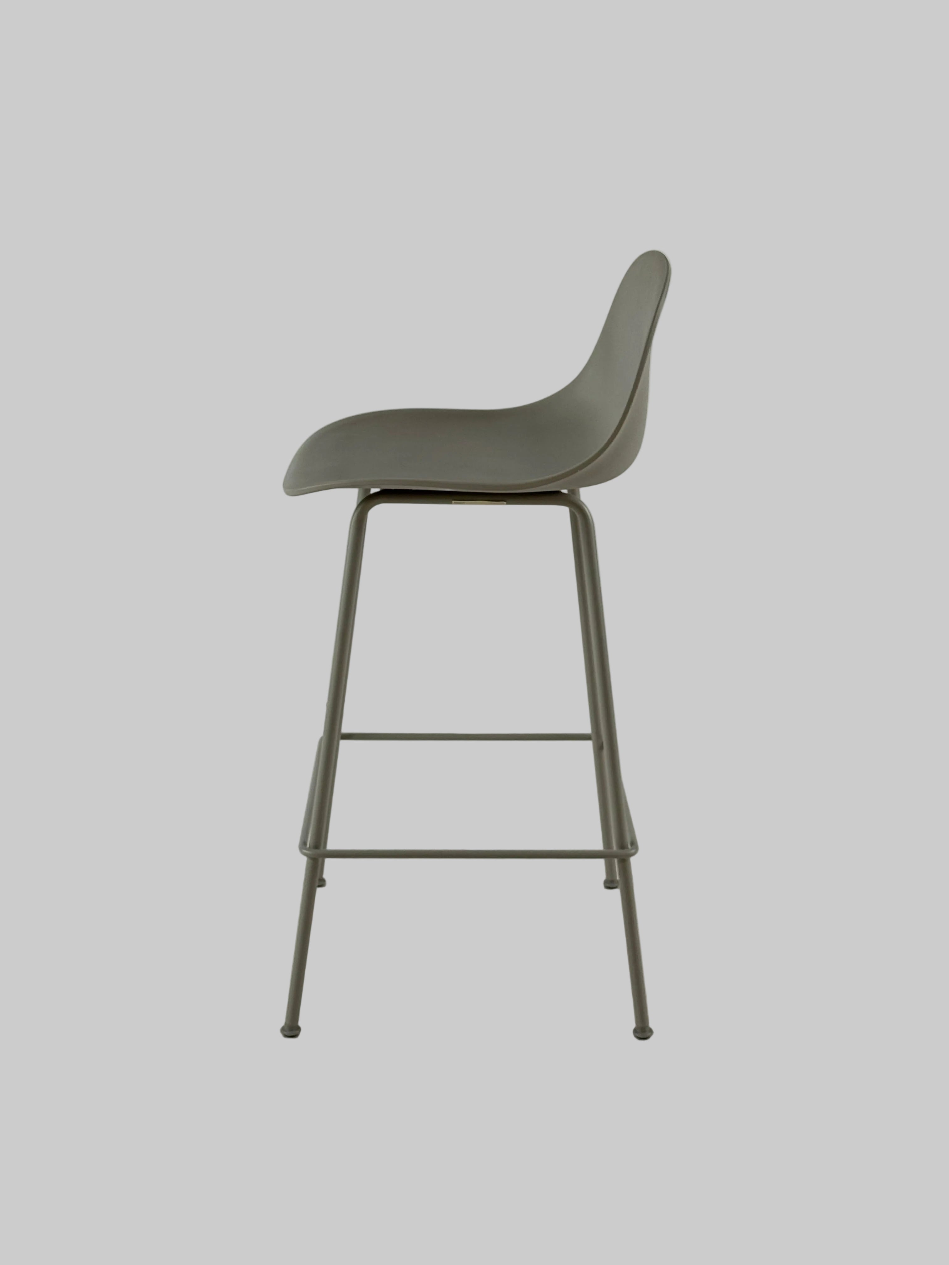 Muuto Fiber Barstol – Grå SH 65cm