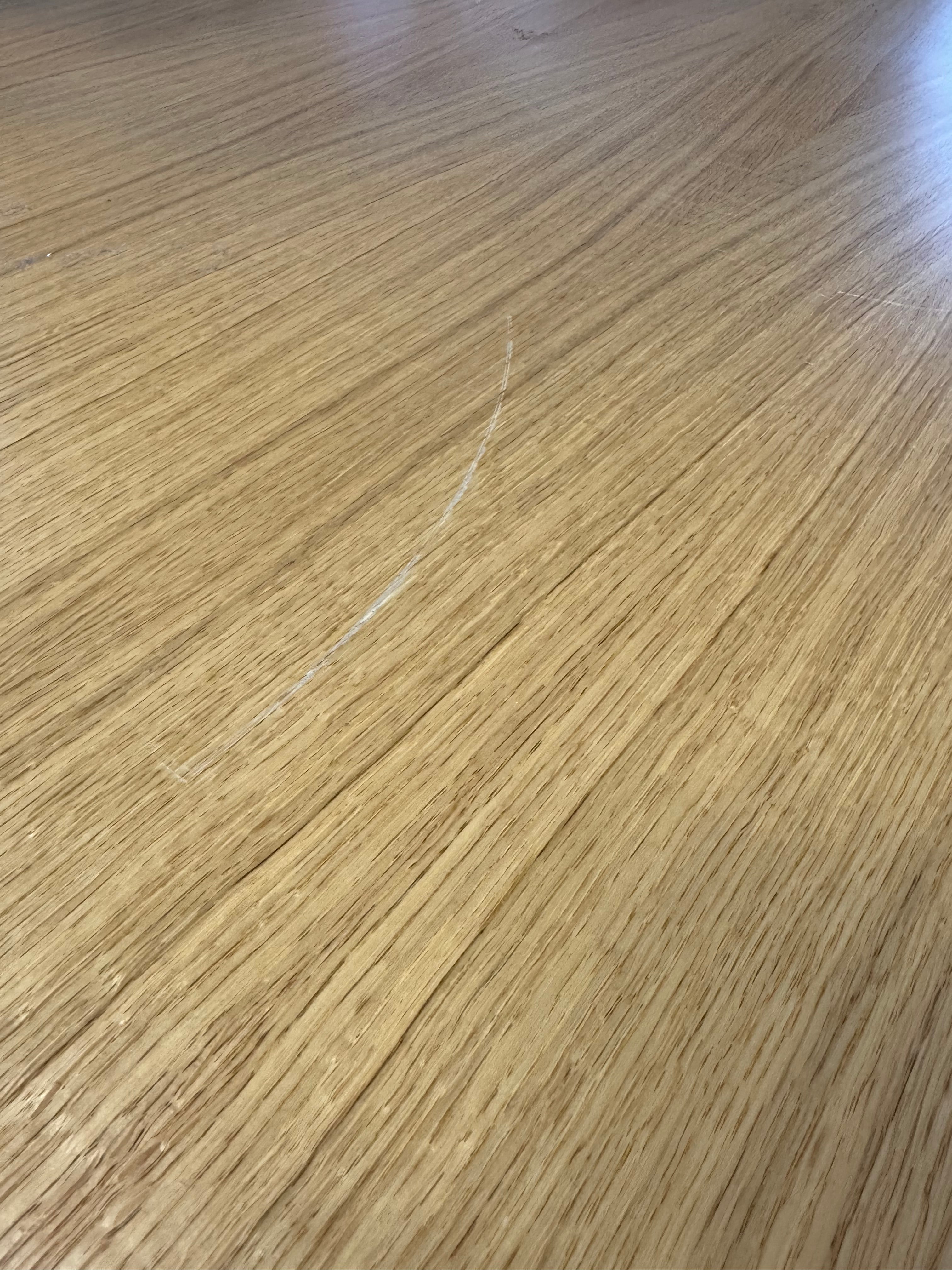 Dencon Delta Bord – Natur/Sort Stel 300x110x74 cm