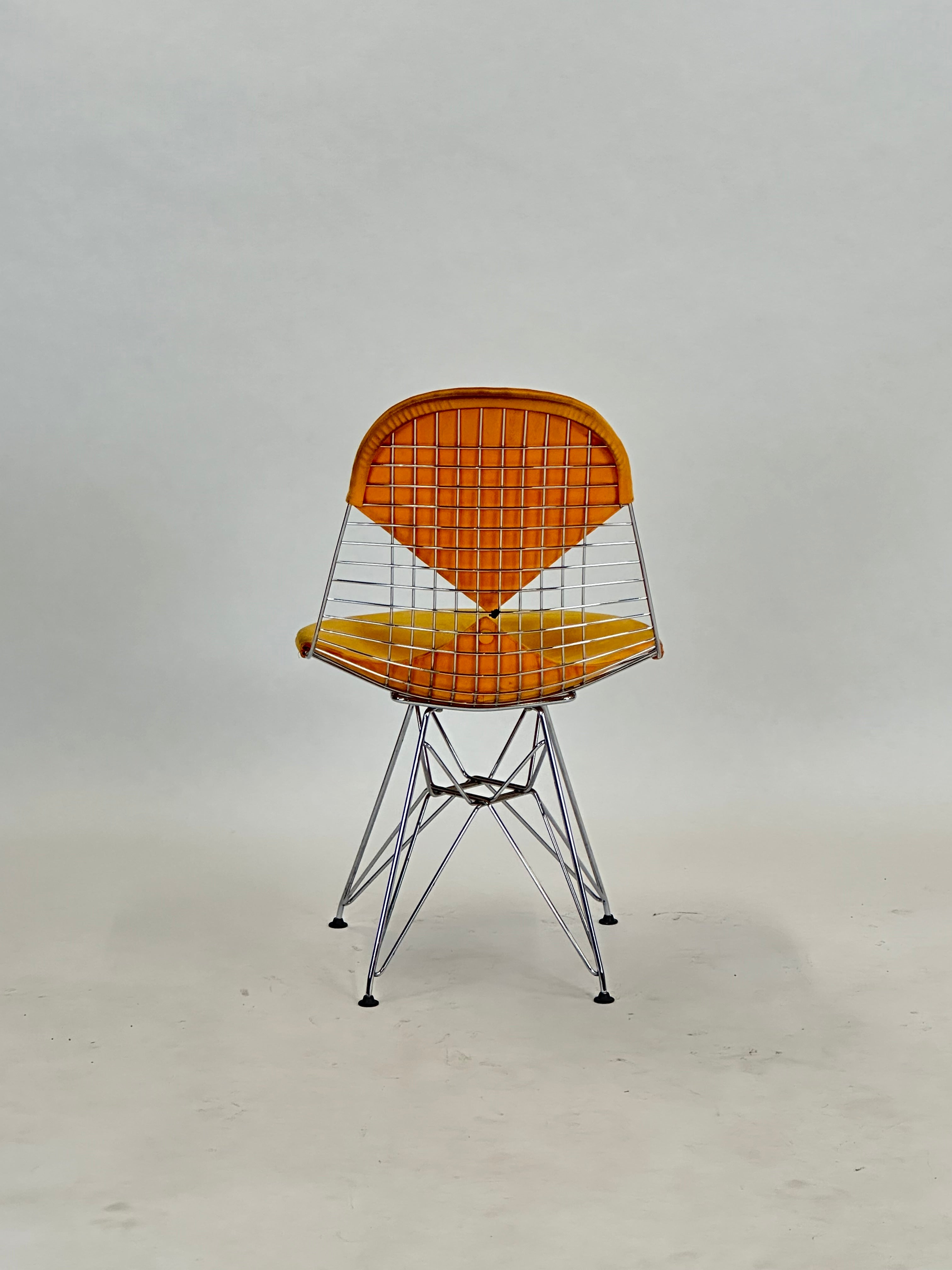 Wire Side Chair "Bikini" (Gul)