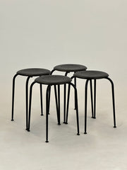 Labofa | Sæt af 4 Heritage 13.1 Stool Black Oak