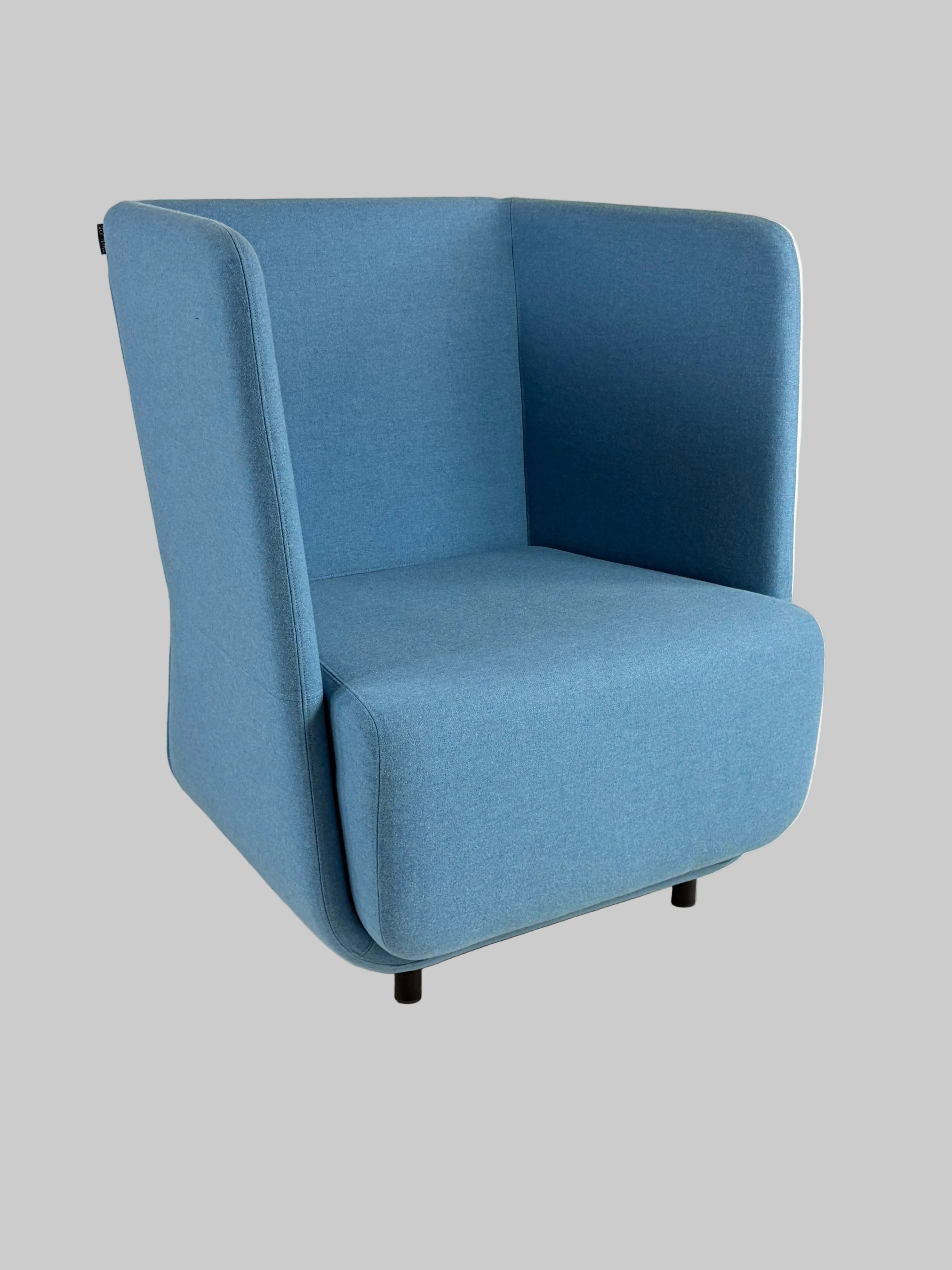 Softline Basket Loungestol – Blå