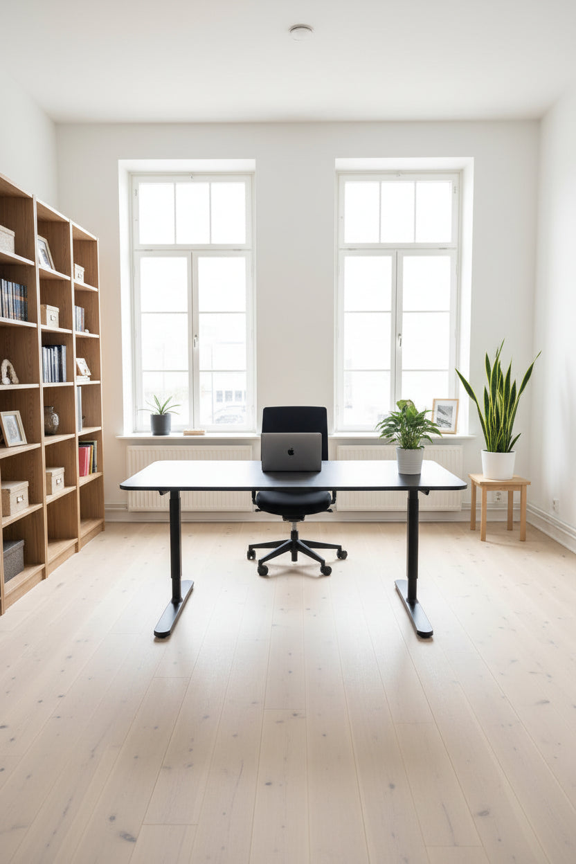 IKEA BEKANT Skrivebord – Sort 160x80cm