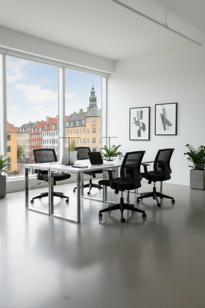 Lorell SOHO Kontorstol – Sort Mesh
