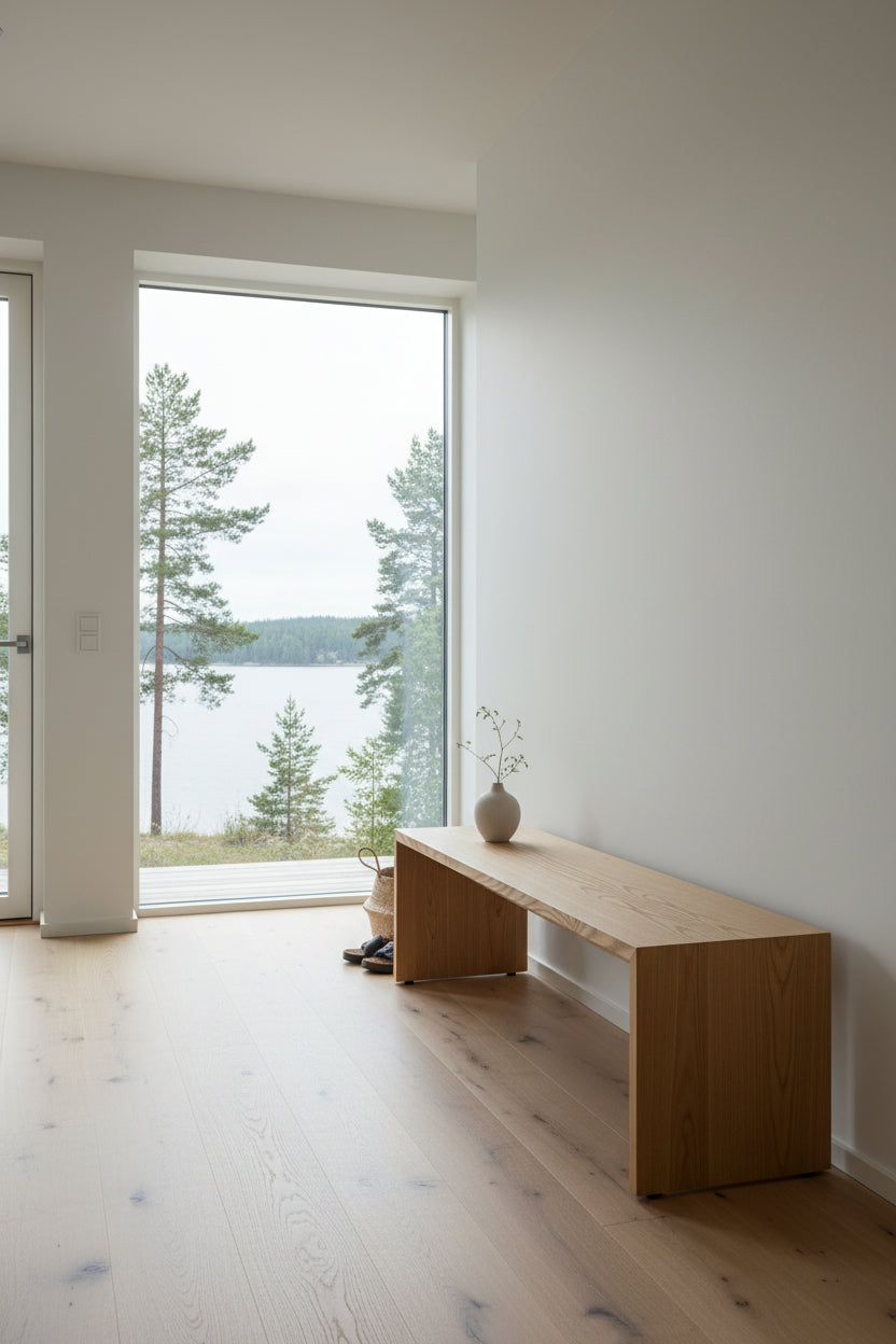 Bænk – Natur 160x45x46cm