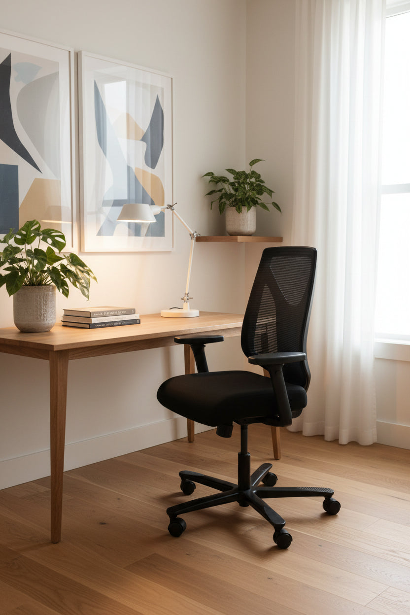 Canadian Ergo Comfort Air Kontorstol – Sort Mesh
