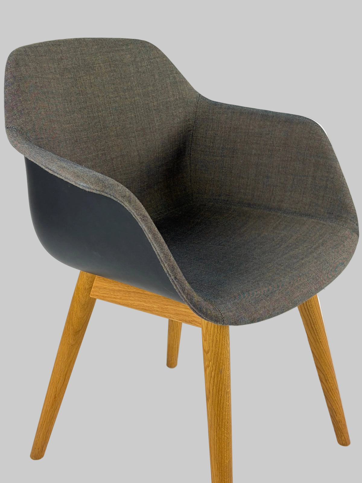 Four Design FourMe 44 Stol – Grå/Sort/Eg Stel