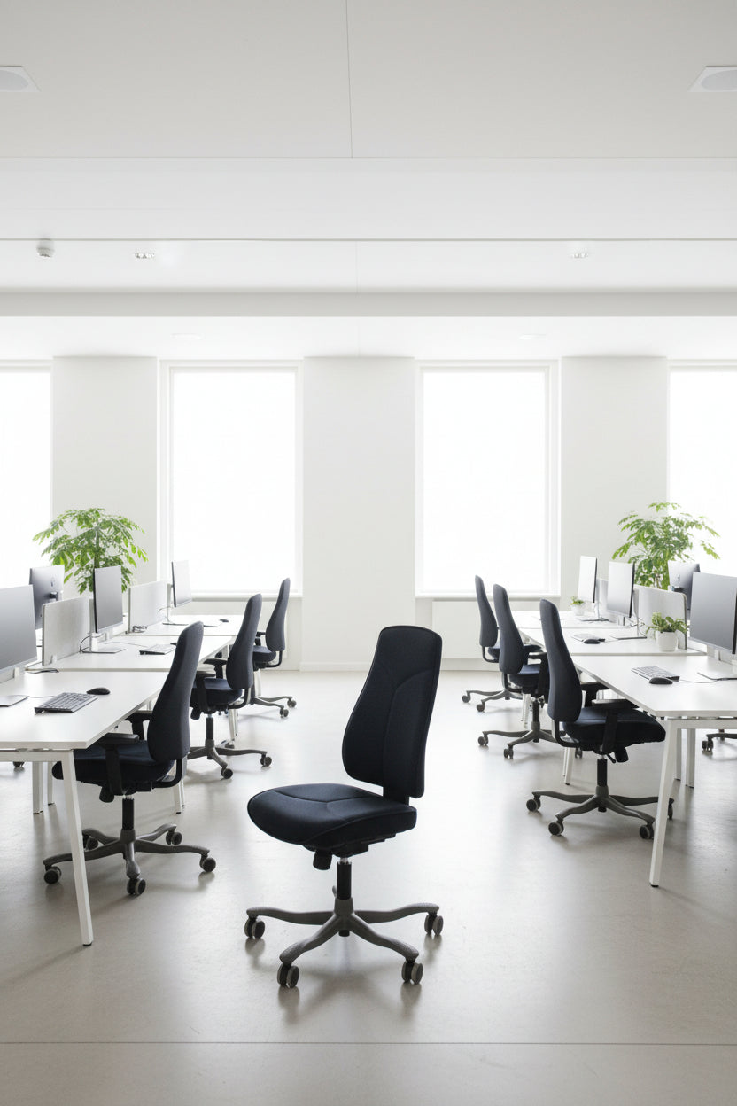 Kinnarps Free Float 6240 – Mørkeblå