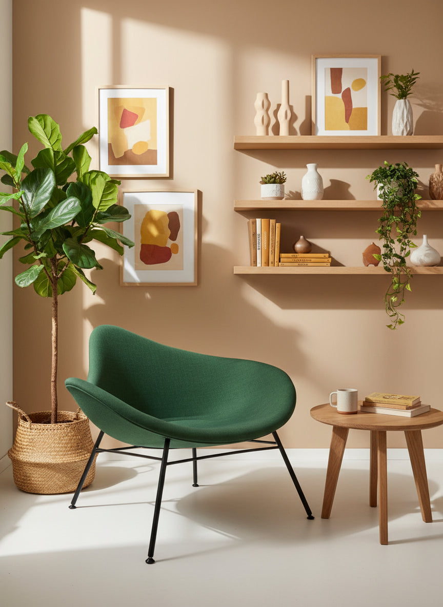 +Halle | K2 4-Leg Loungestol