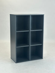 Grå Reol (m. 6 rum)