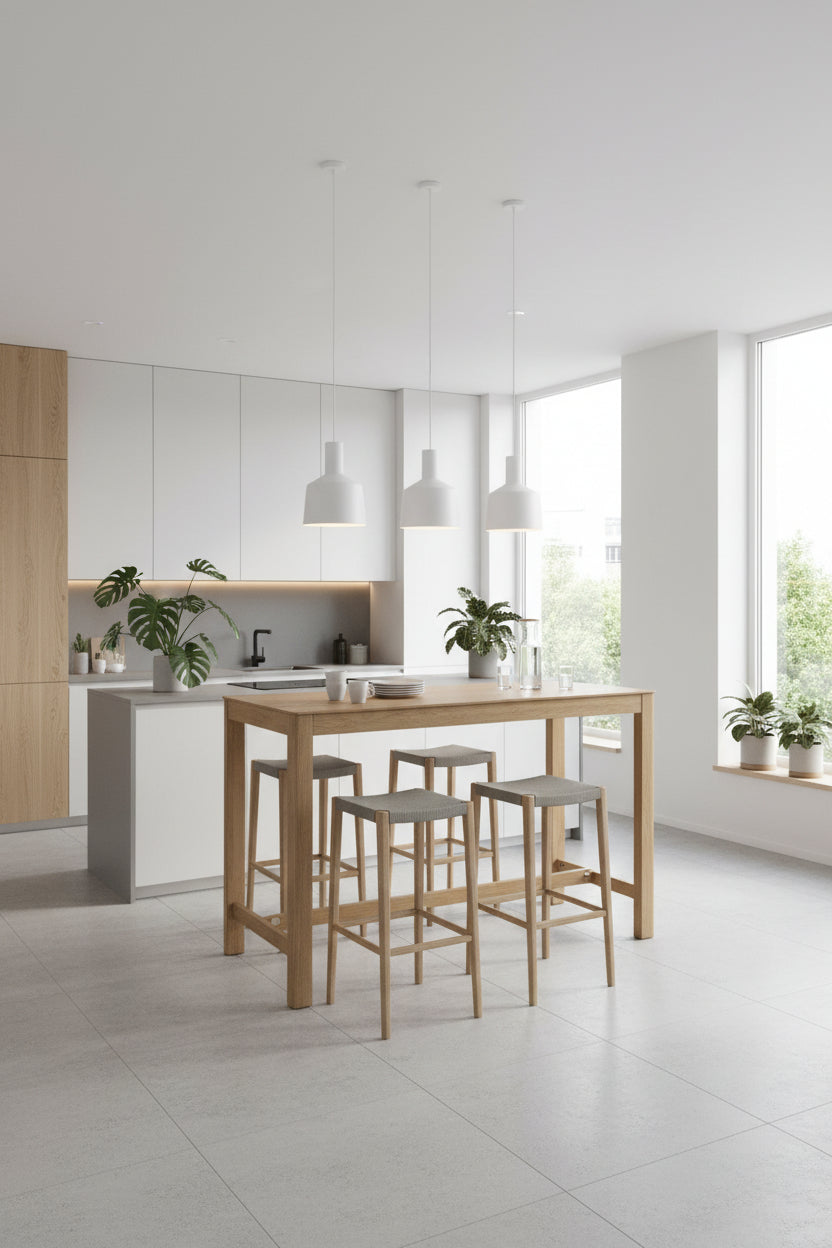 Bolia Node Højbord – Natur 160x62x93cm