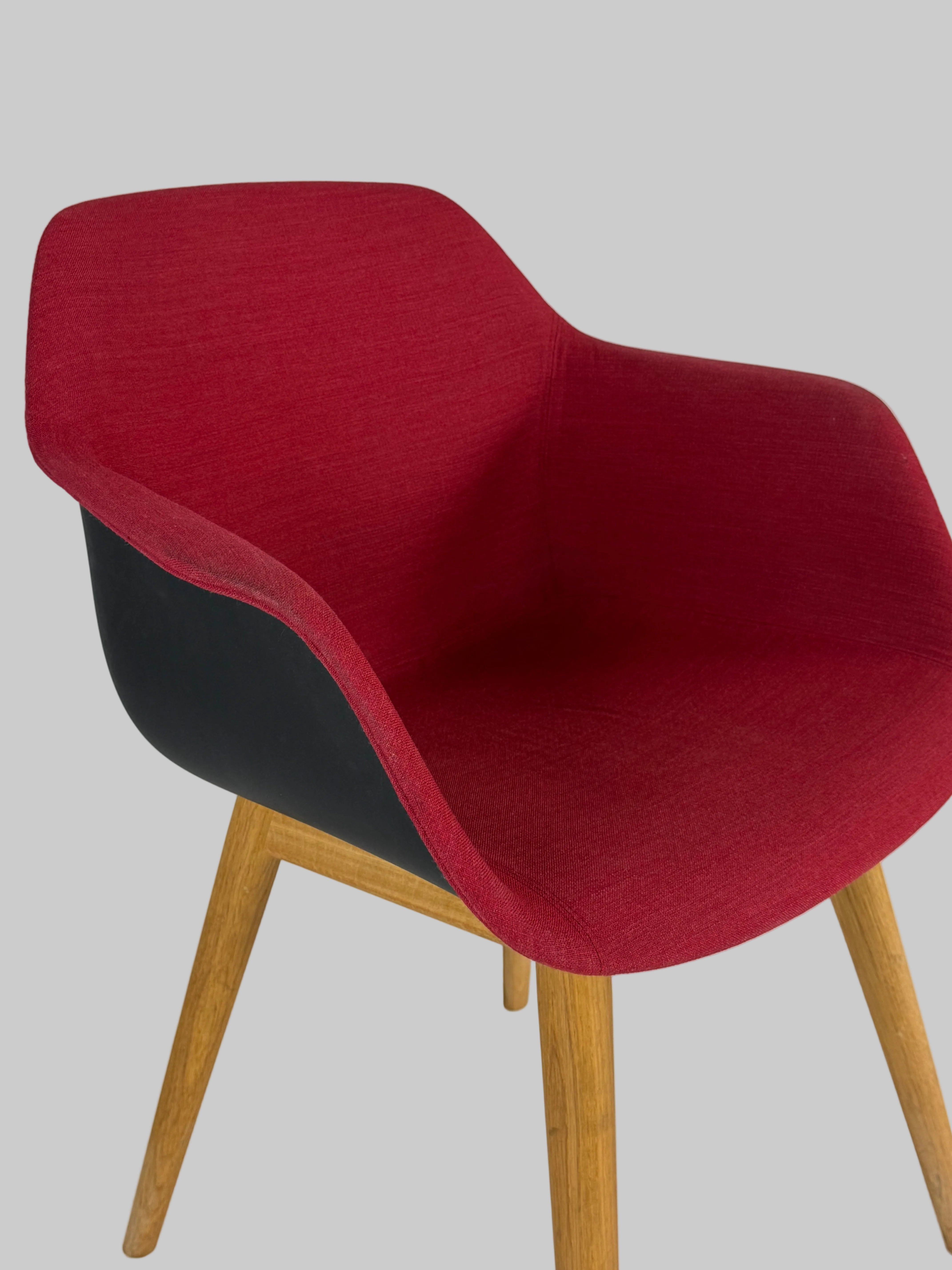 Four Design FourMe 44 Wood – Rød/Sort