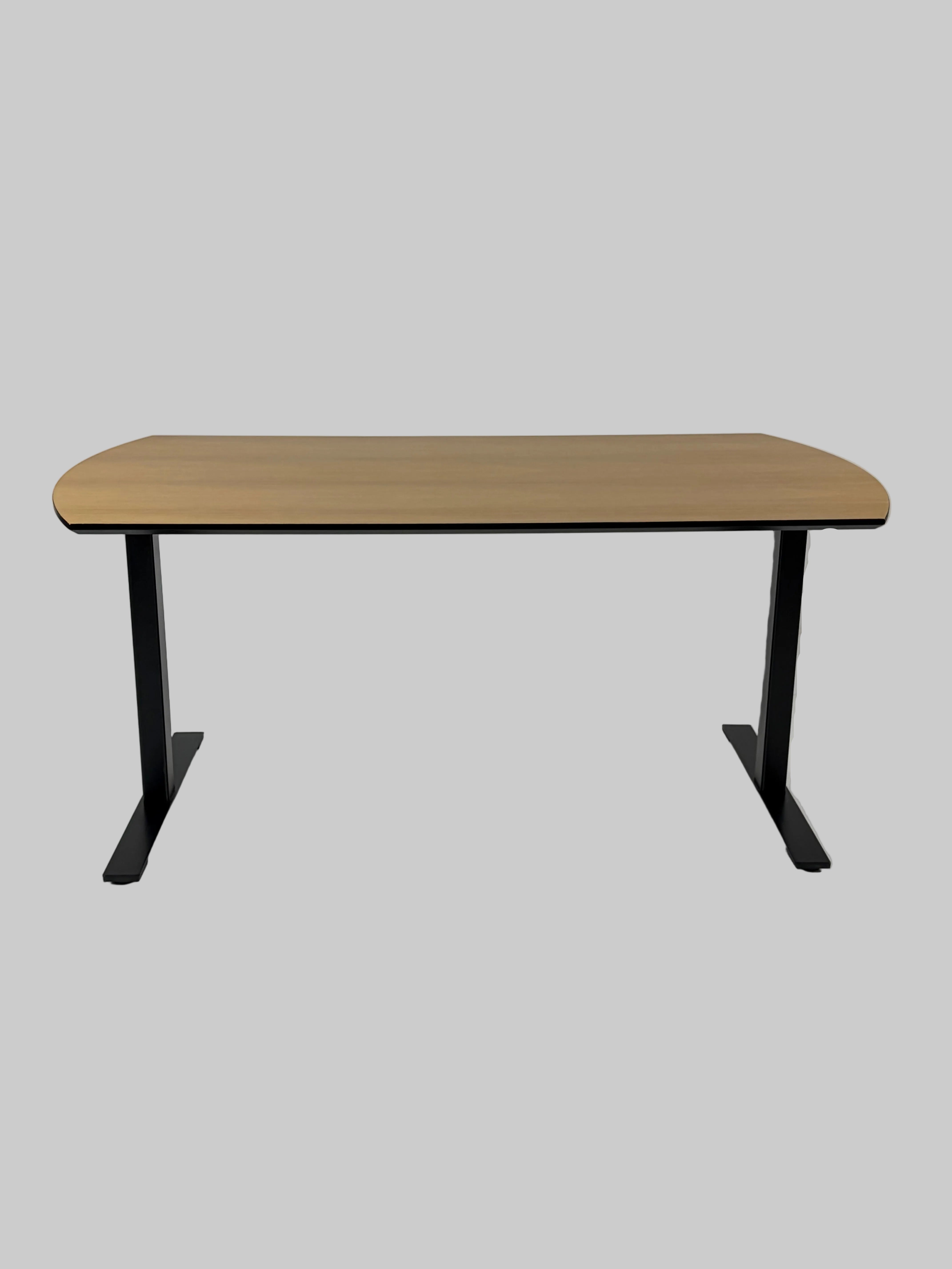 Dencon Delta Bord – Natur/Sort Stel 160x80x74cm