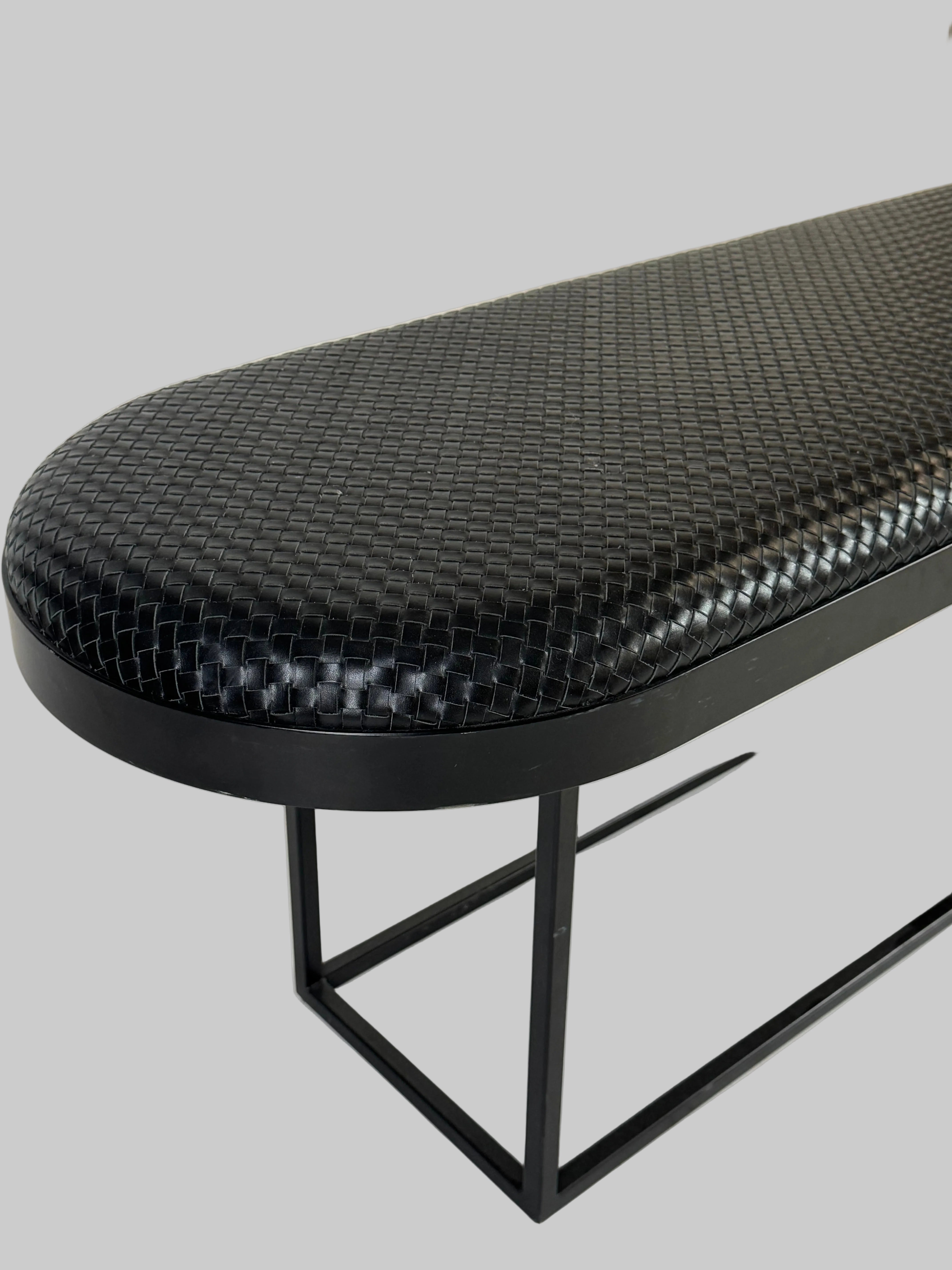 Bolia Bænk – Sort Læder
