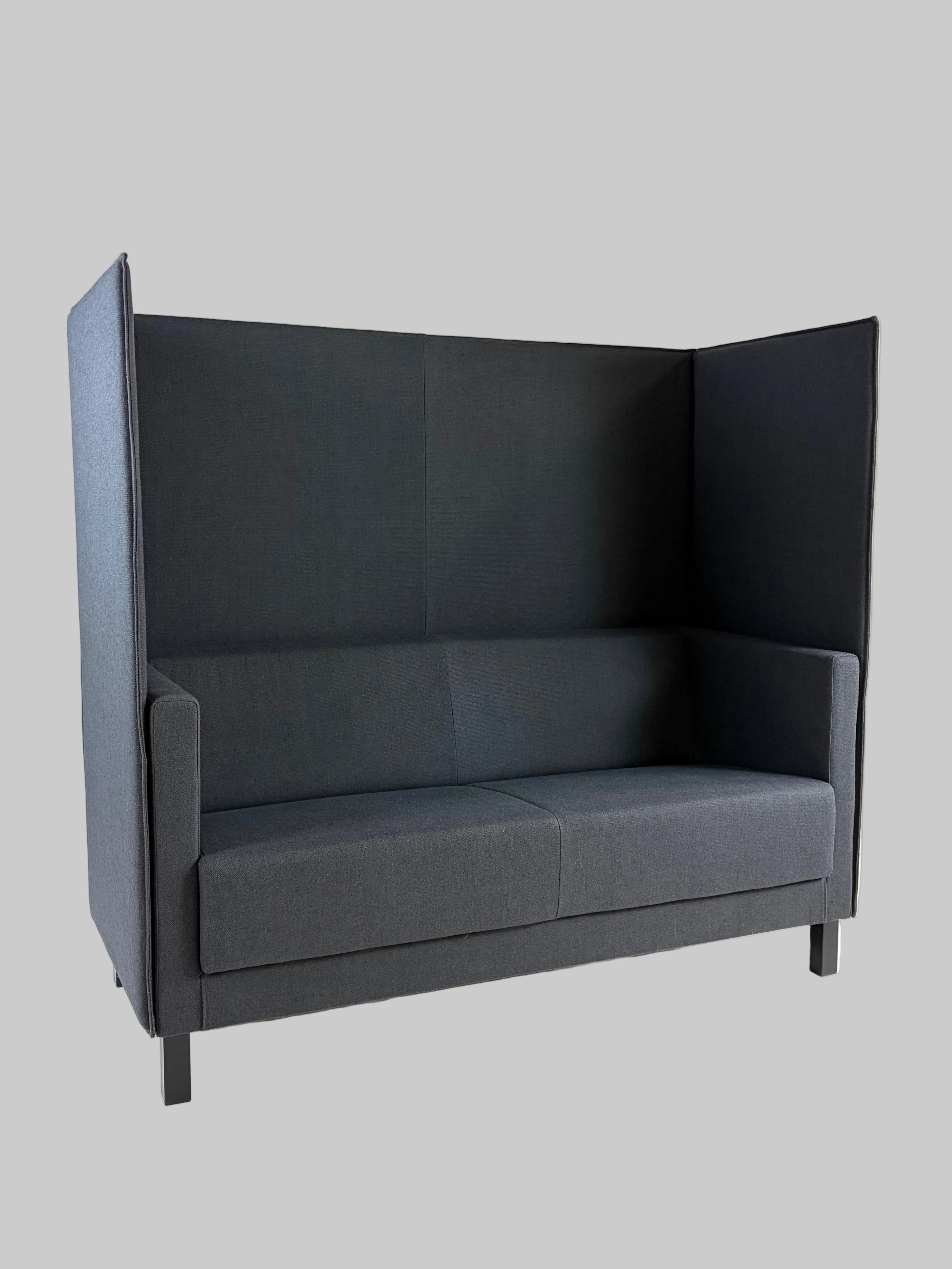 RBM Vancouver Lite VL2,5 Sofa – Mørkegrå/Sort Stel