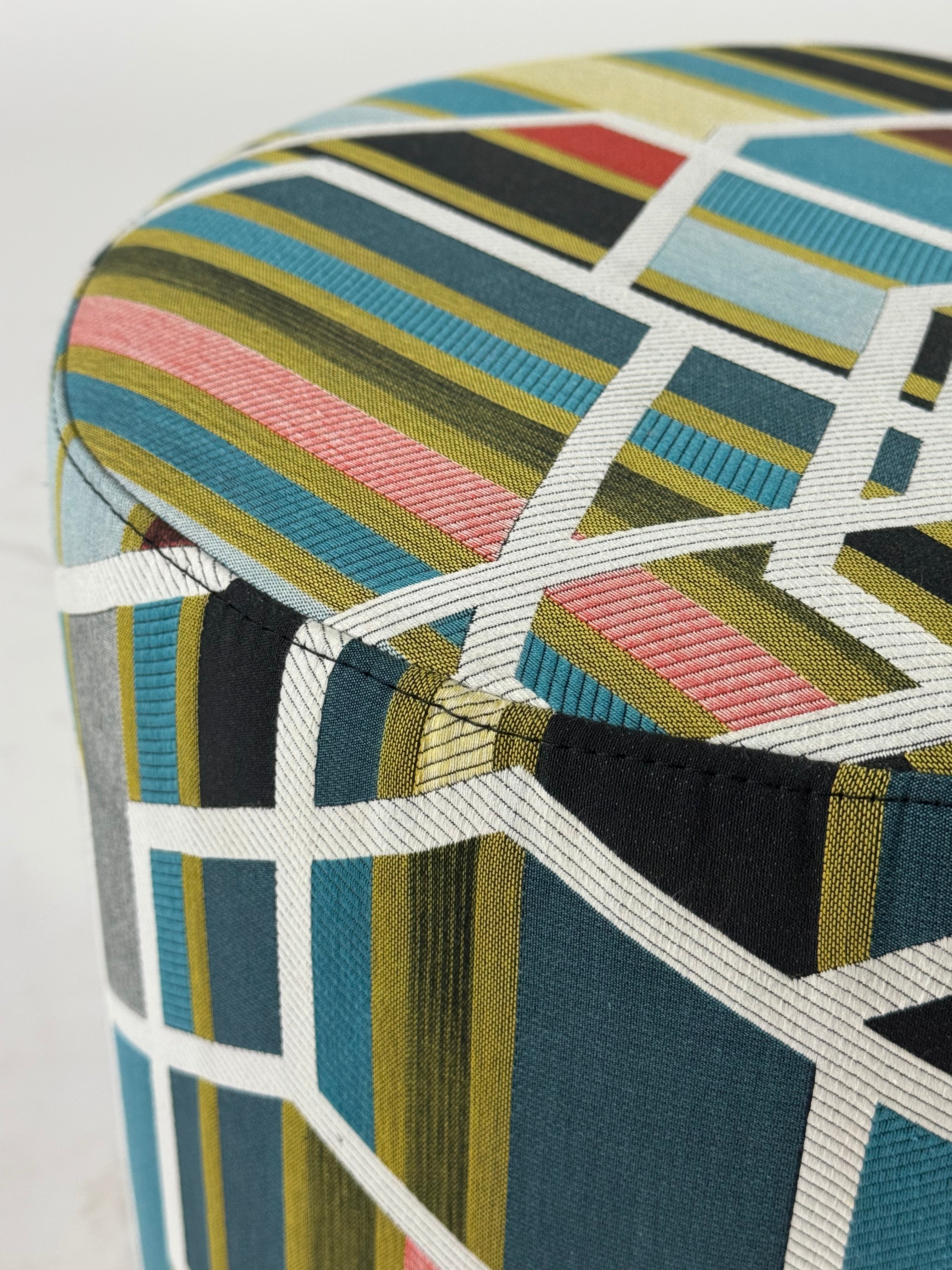Puf – Multifarvet Ø40cm