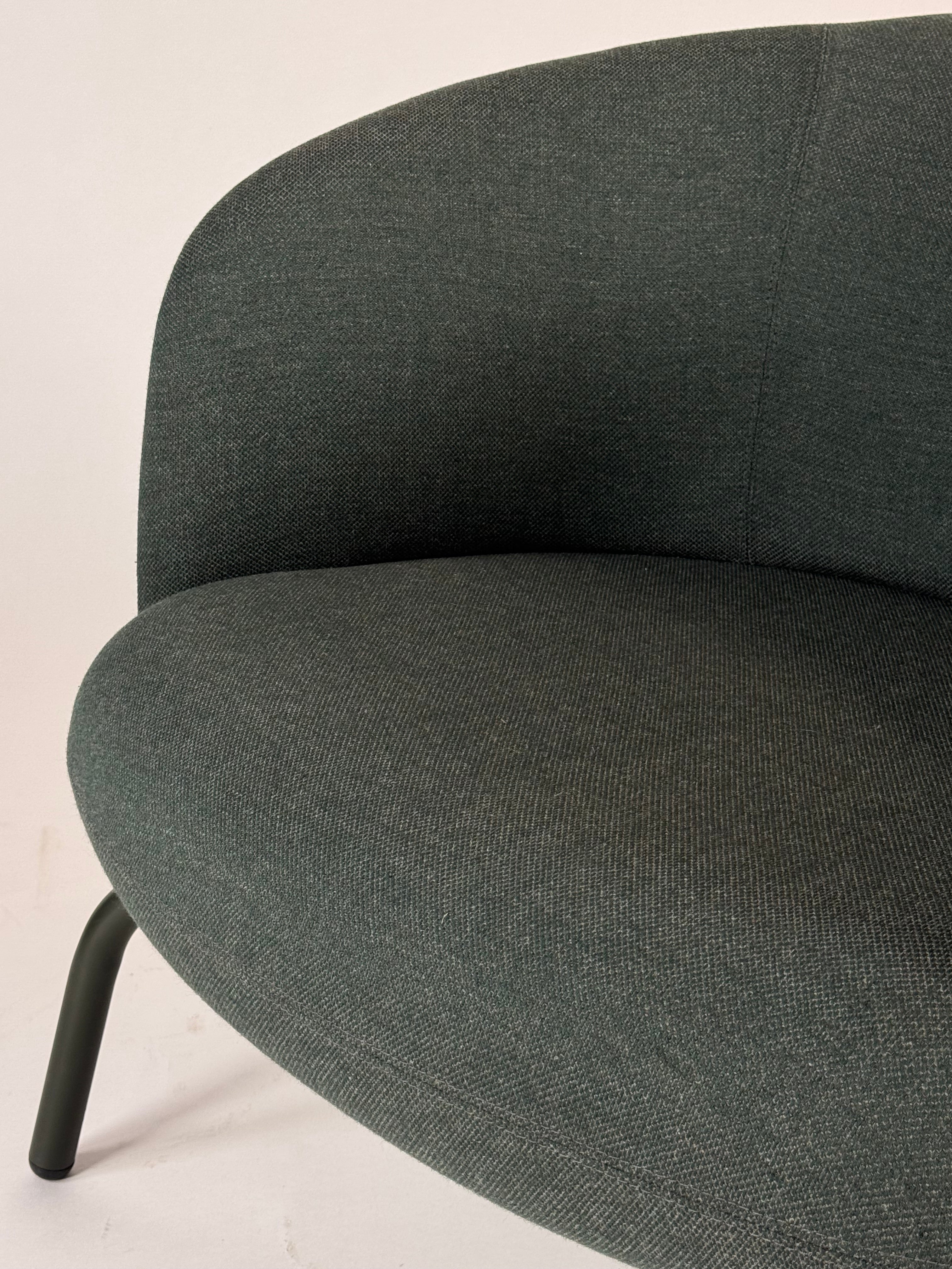 +Halle | Nets Club Chair (Kvadrat Rewool 987)