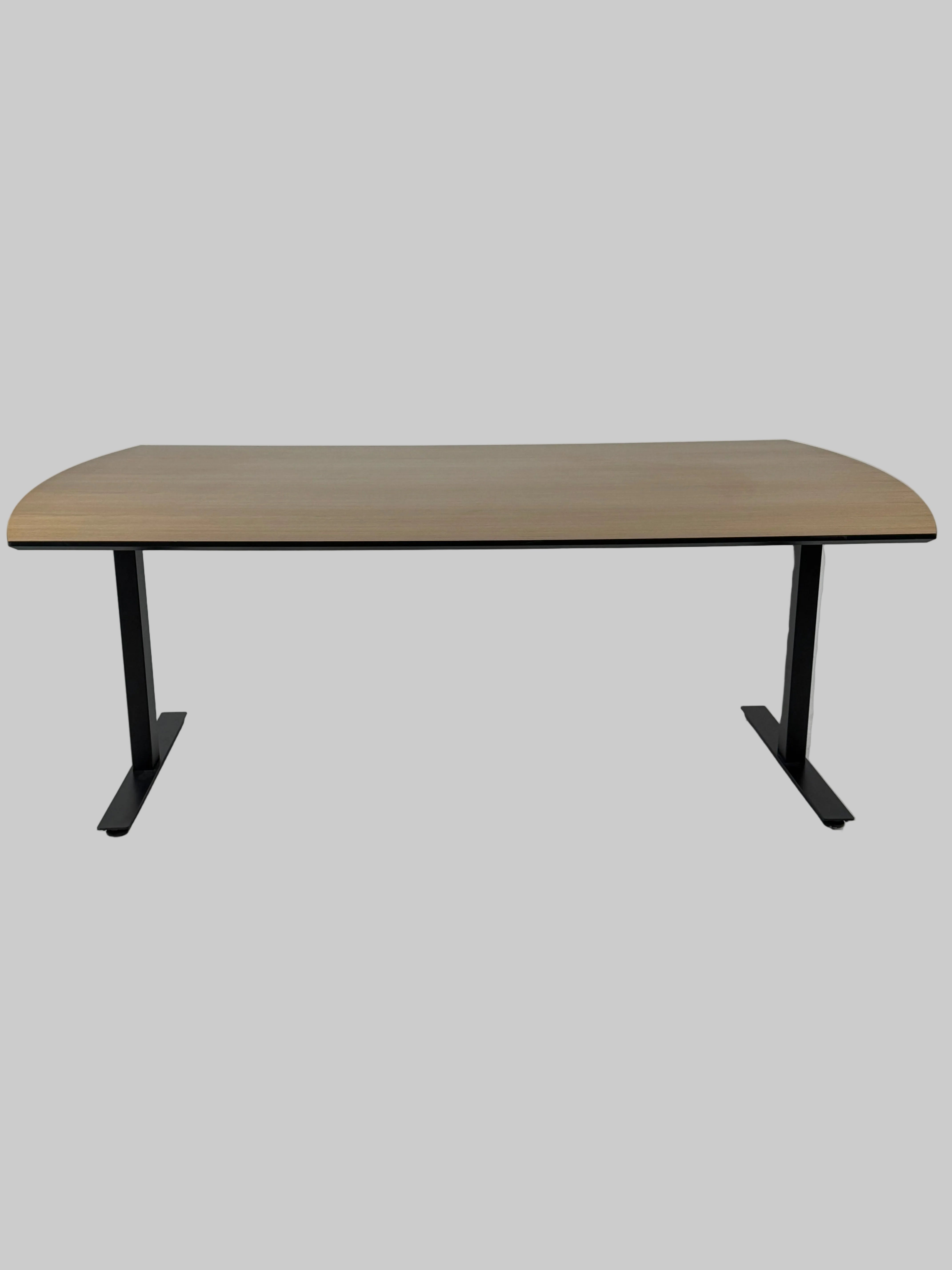 Dencon Delta Bord – Natur/Sort Stel 160x110x74 cm