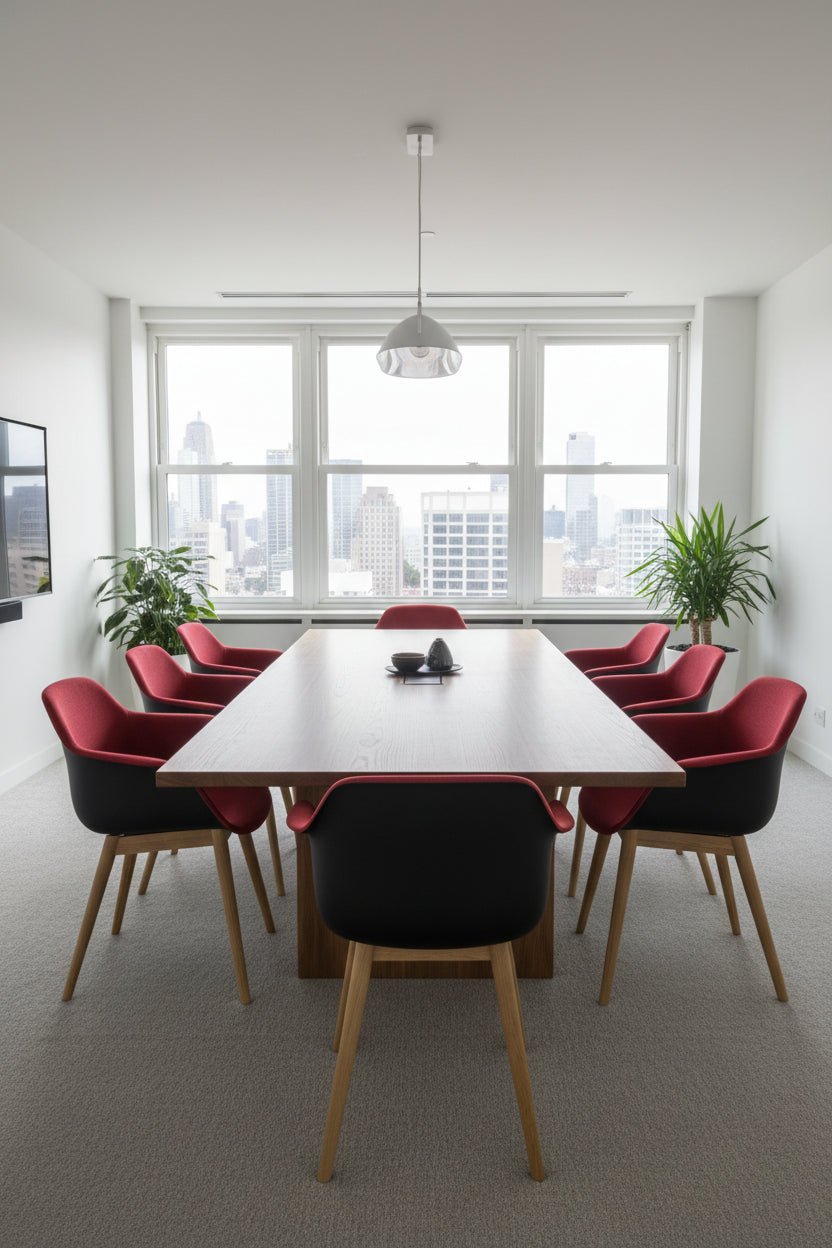 Four Design FourMe 44 Wood – Rød/Sort