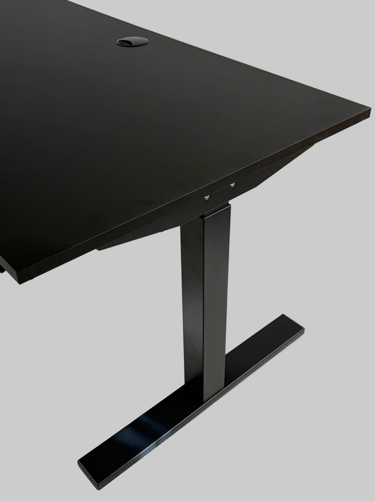 ScanOffice Hæve/sænkebord – Sort/Antracit Stel 160x80cm