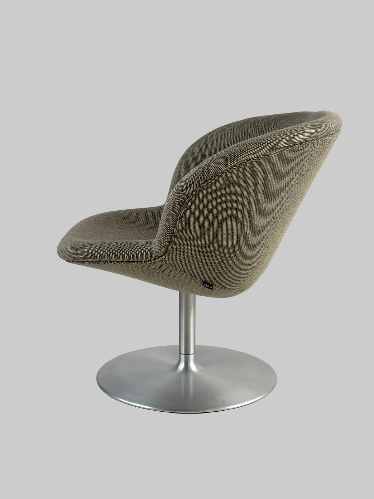 +HALLE Capri Loungestol – Beige/Metal Stel