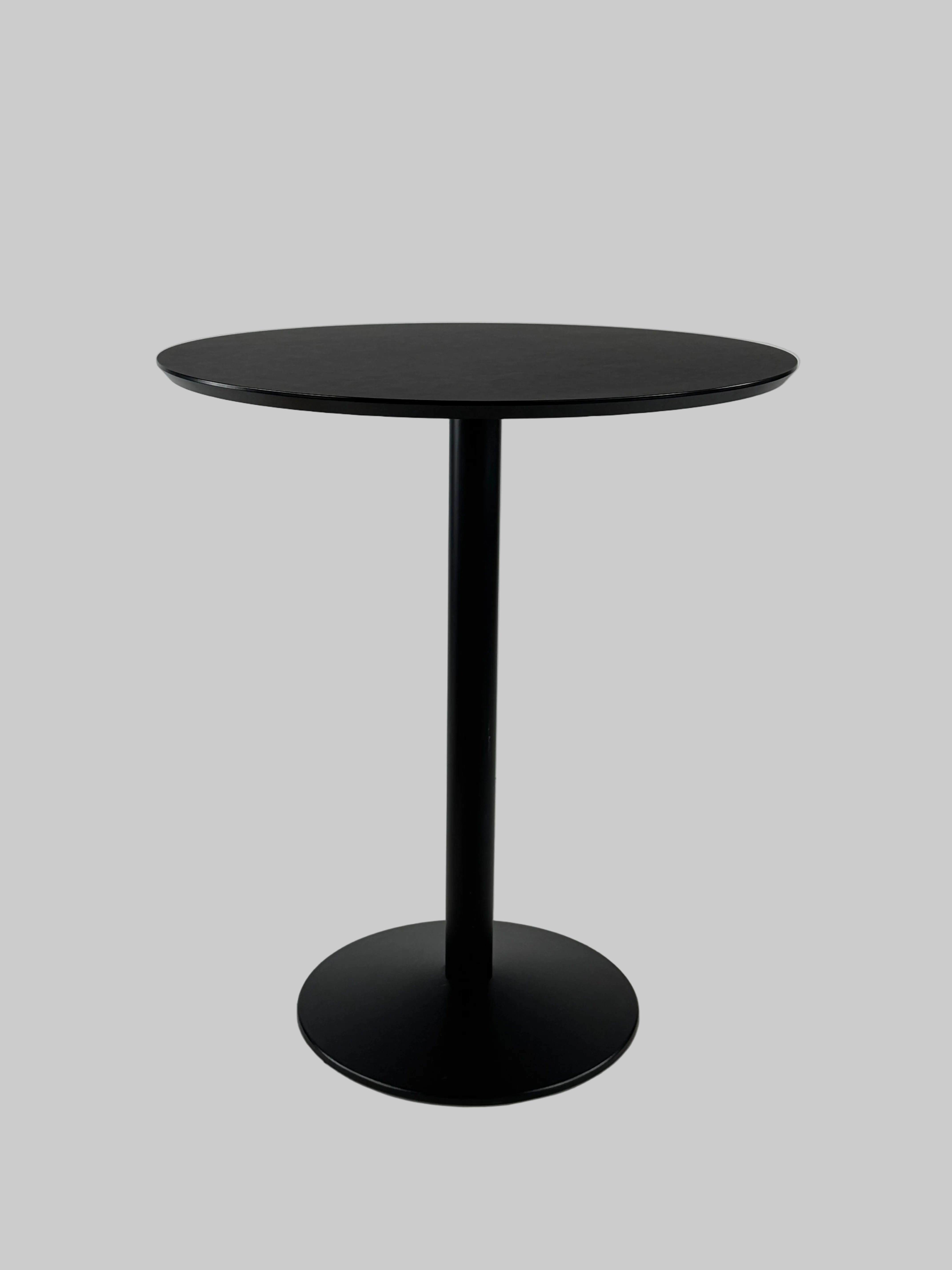 Dencon Højbord – Sort Ø90 cm