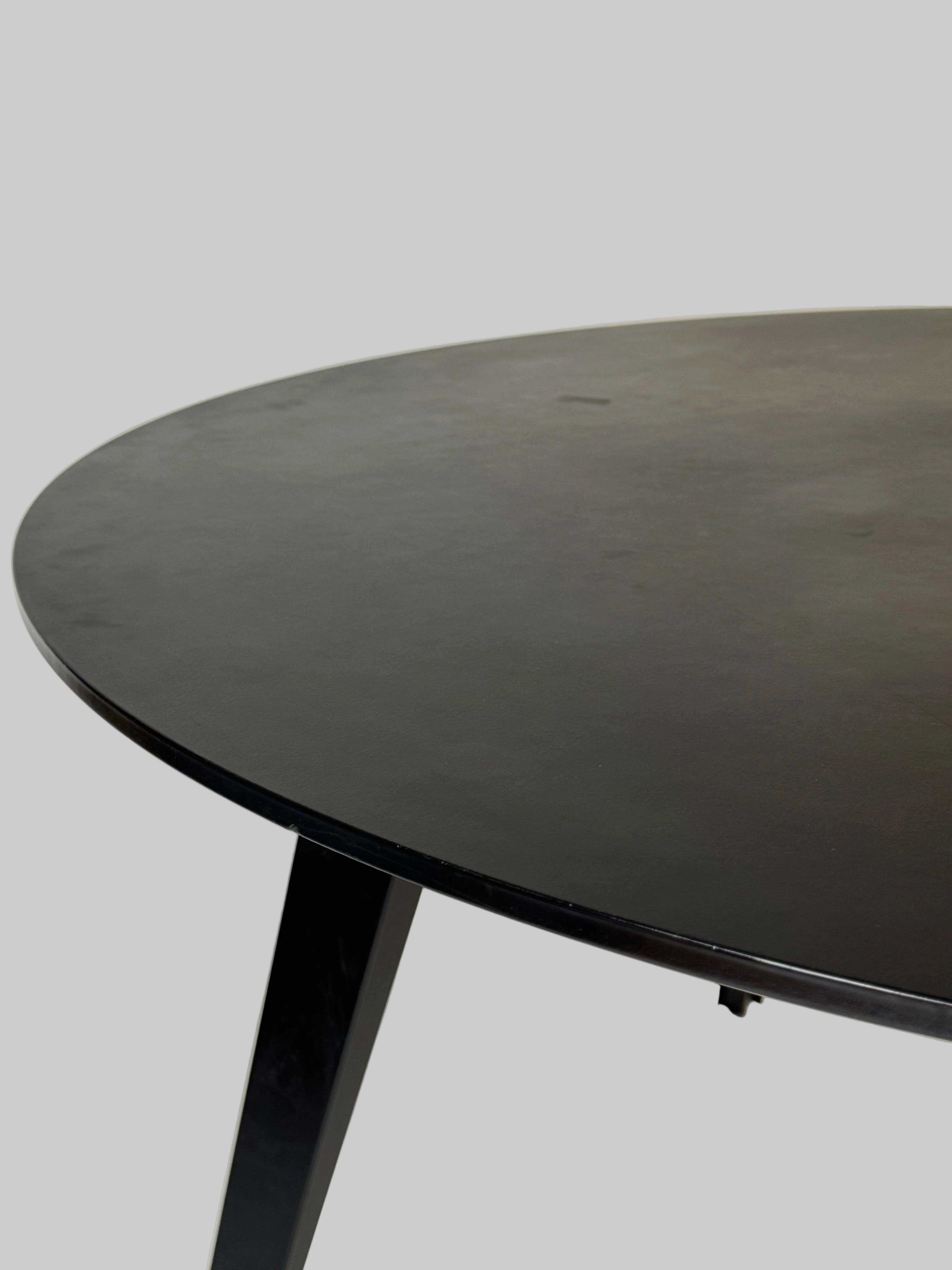 Rundt Bord - Sort Ø120 cm