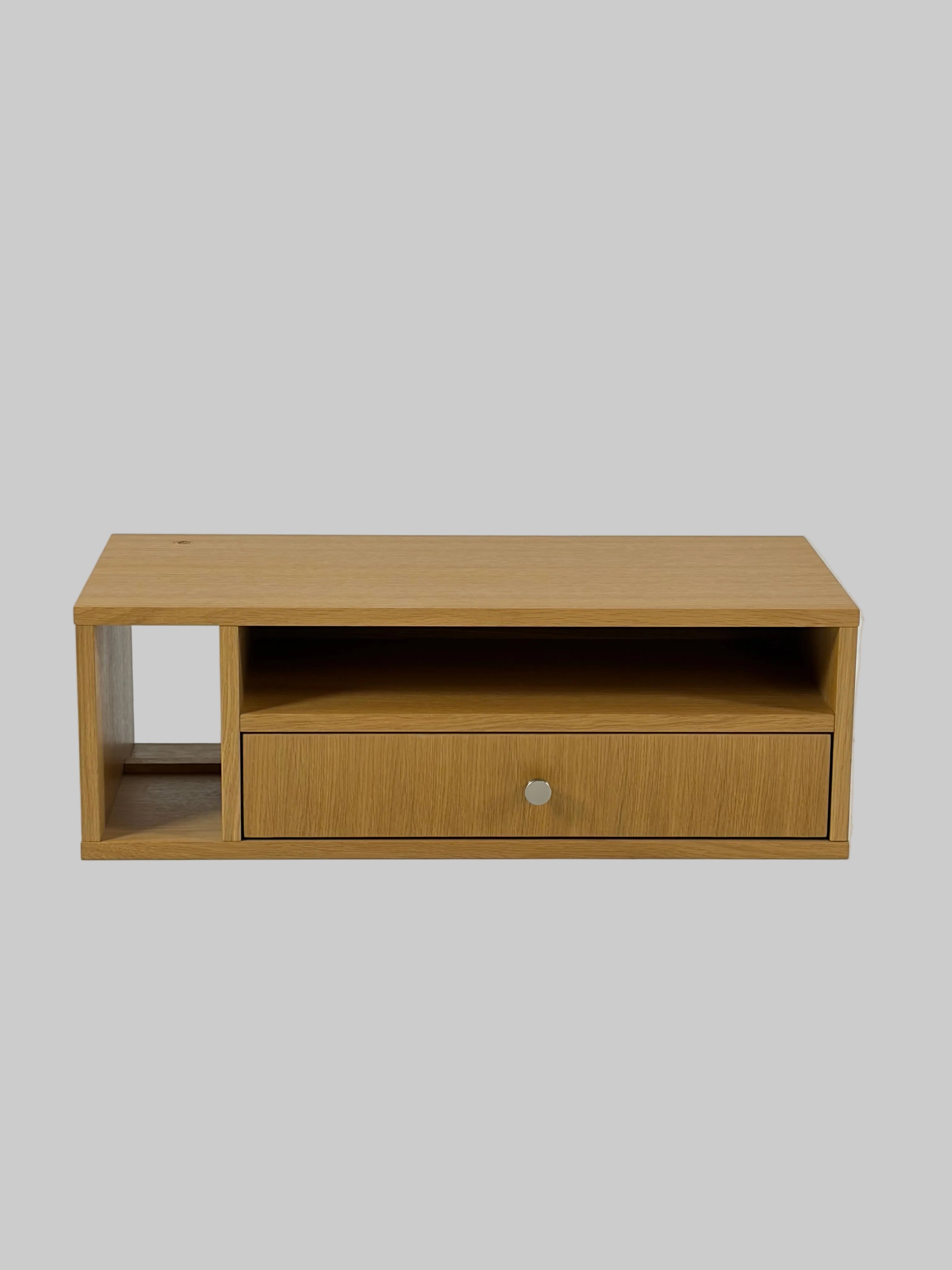 Hylde m. Skuffe – Natur 74x33x25