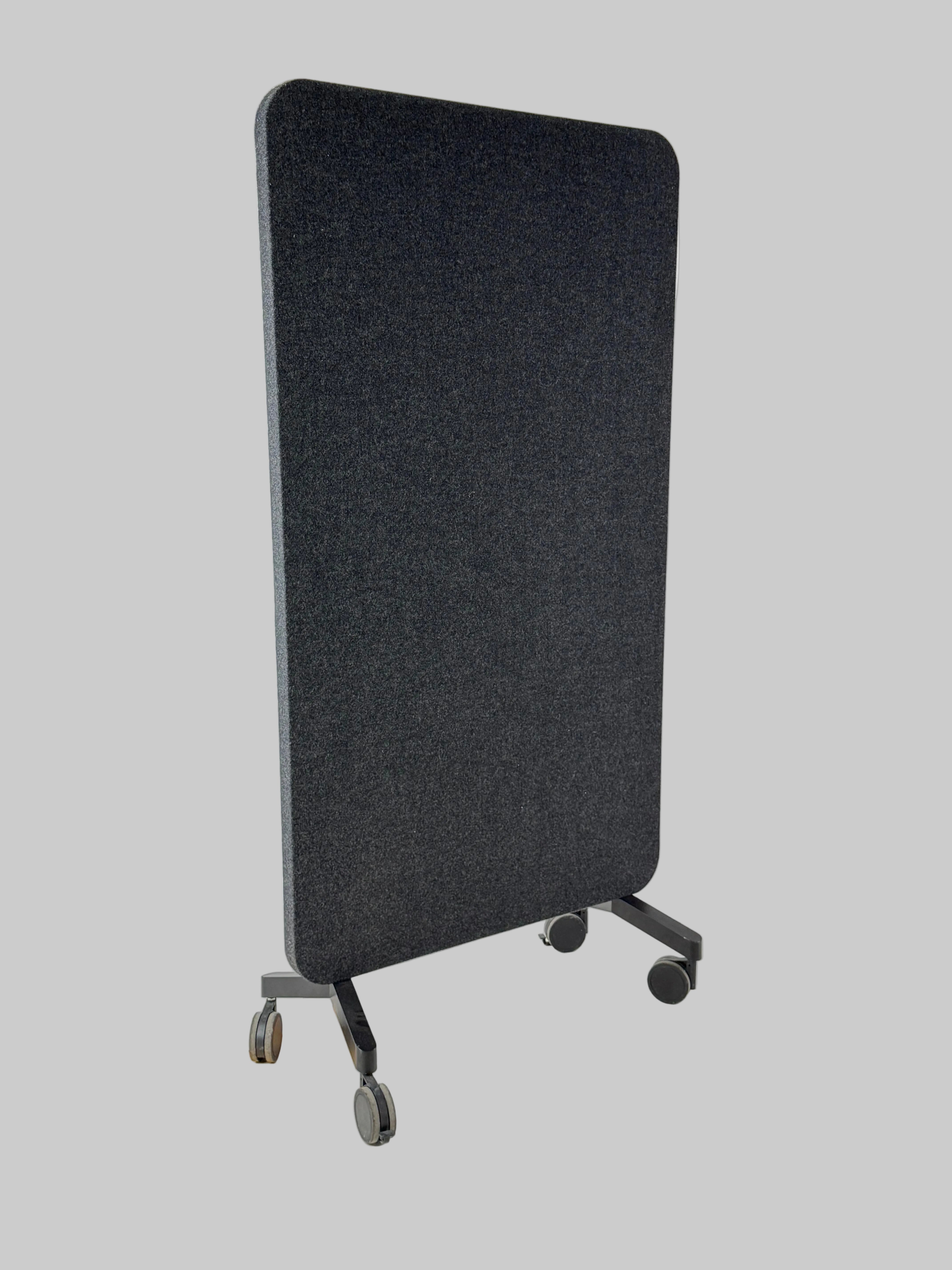 Lintex Mood Fabric Mobile Tavle – Hvid/Sort