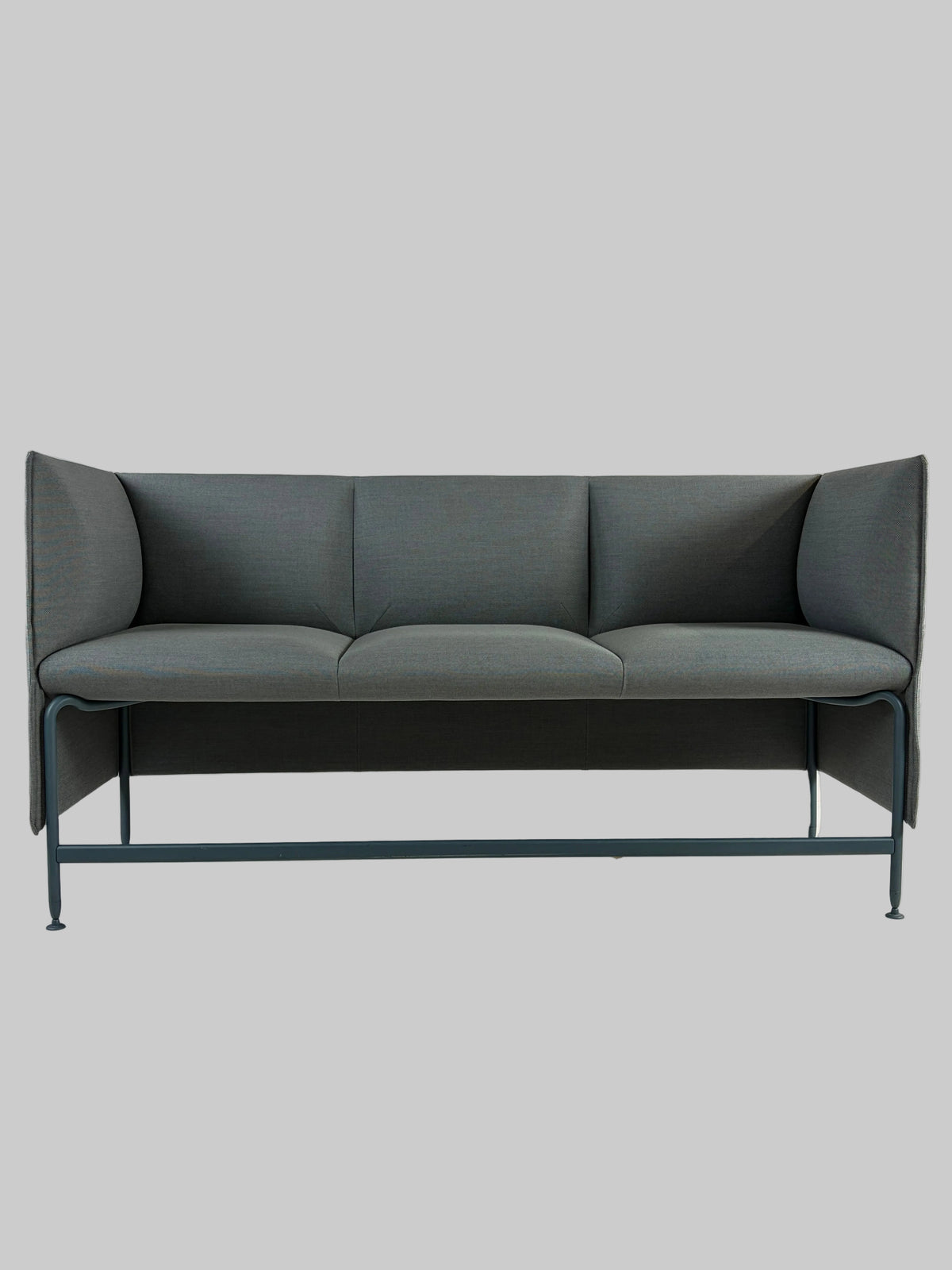 Materia Alto Sofa – Grå/Blåt Stel