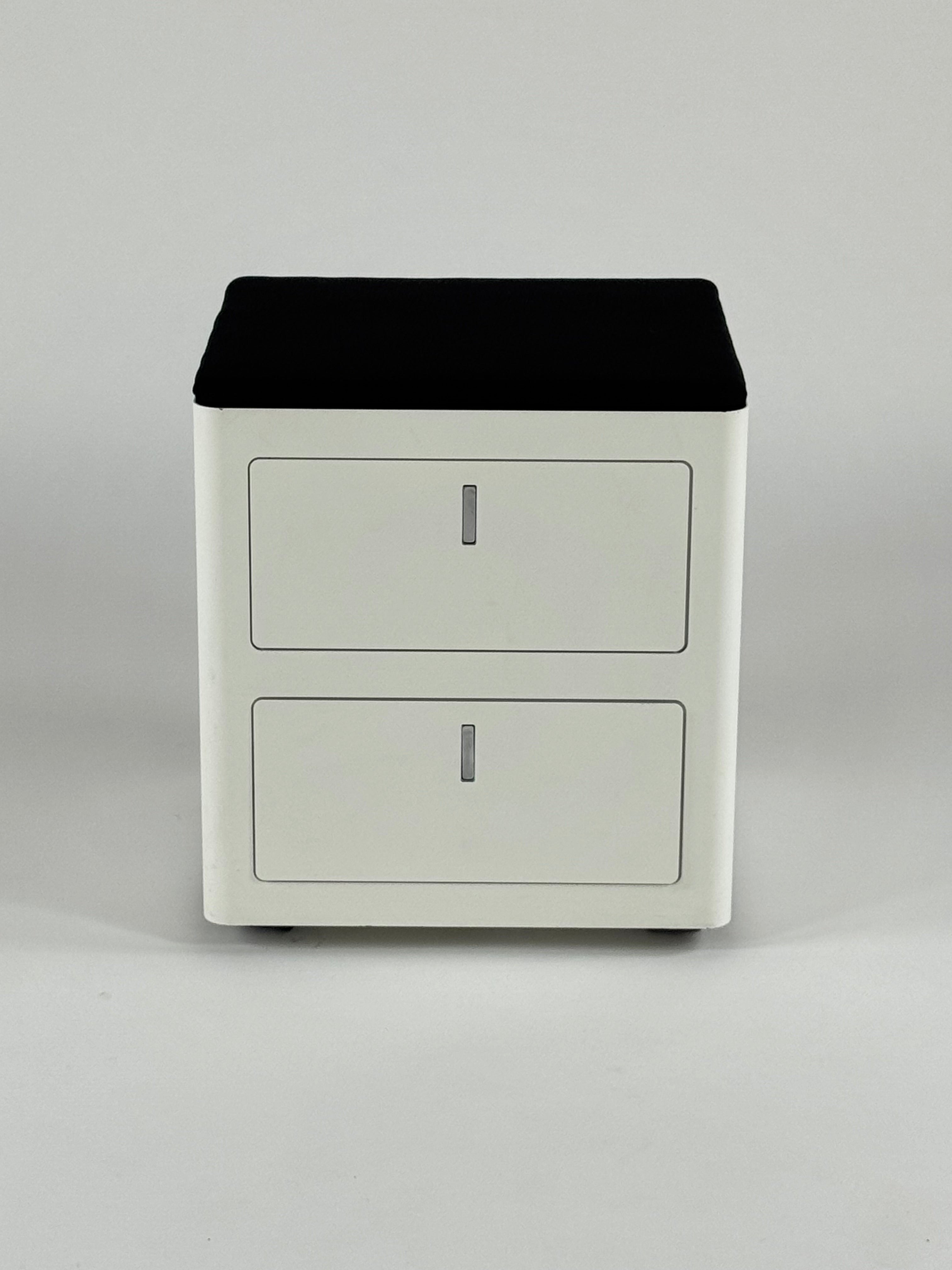 Dieffebi cBox Skuffemodul – Hvid/Sort