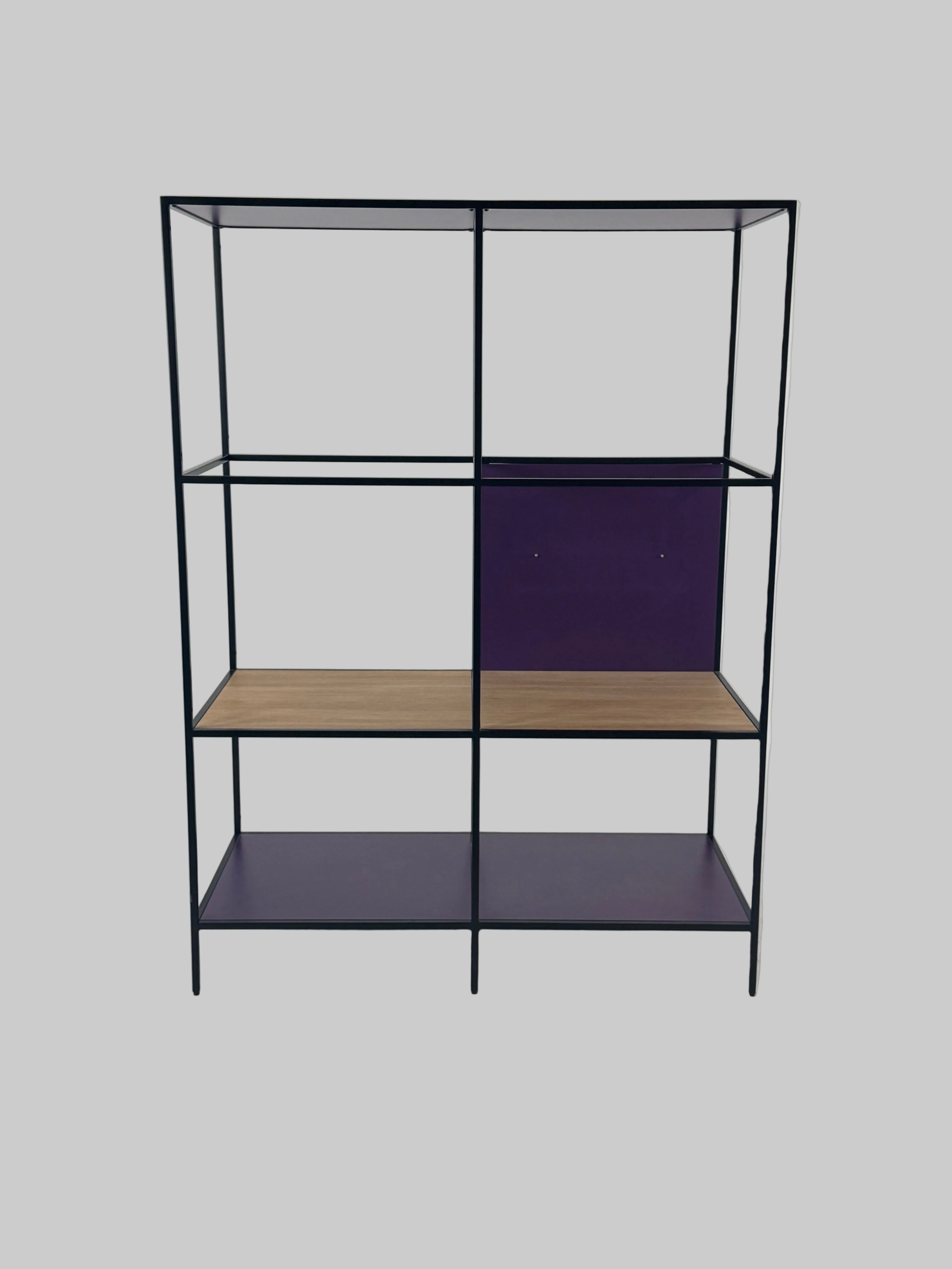 Metalreol – Multifarvet 119x55x161 cm