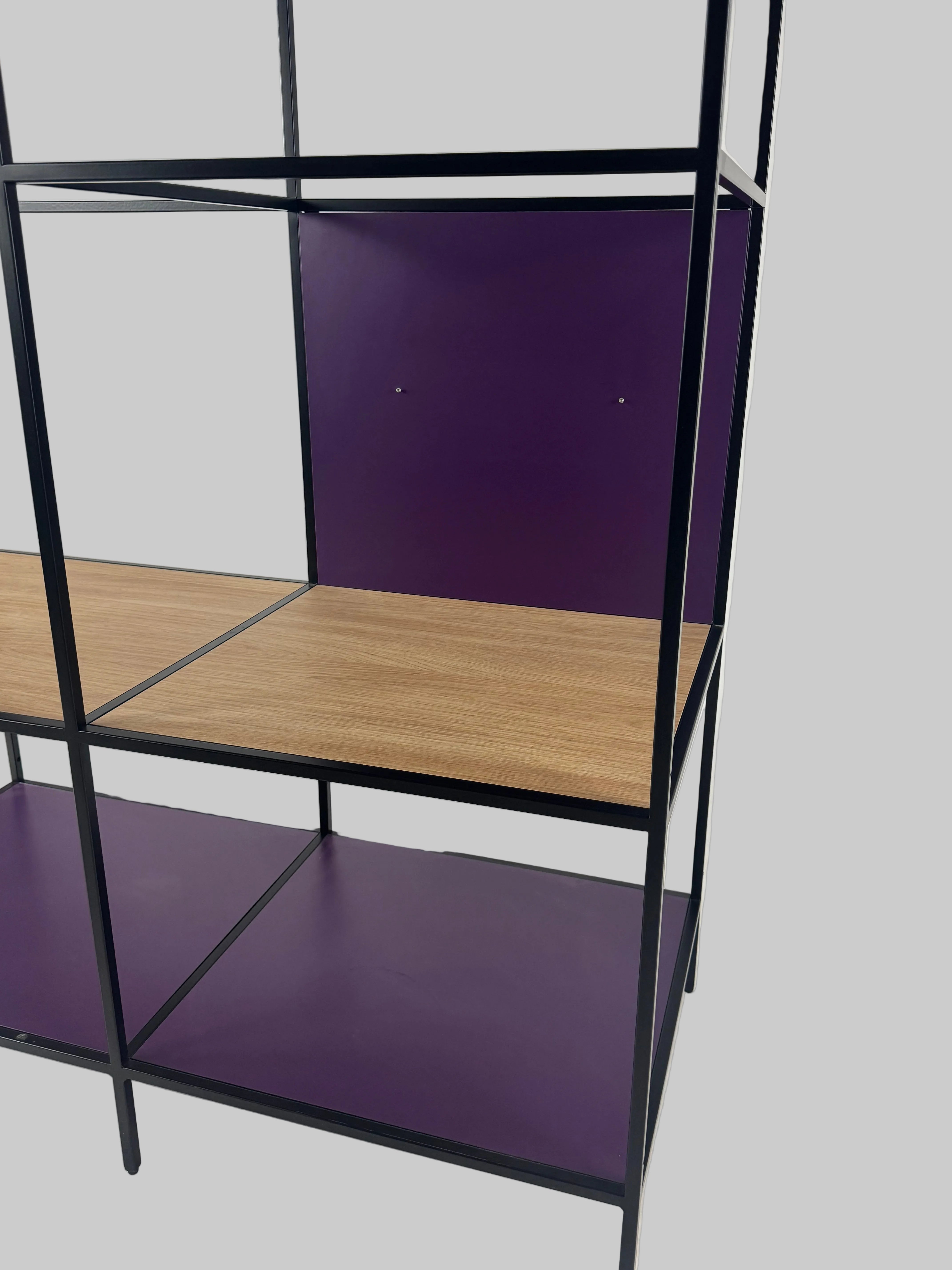 Metalreol – Multifarvet 119x55x161 cm
