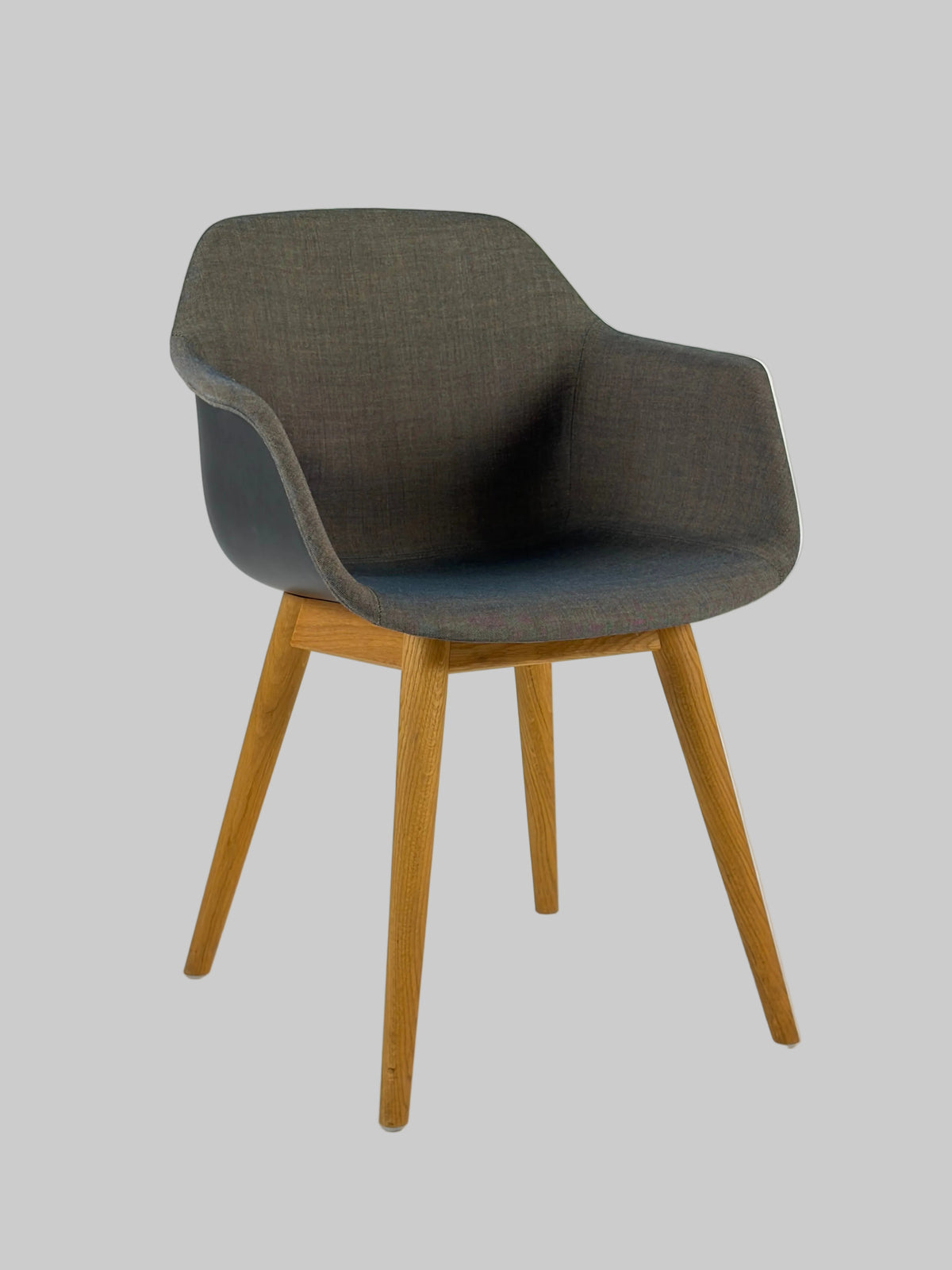 Four Design FourMe 44 Stol – Grå/Sort/Eg Stel