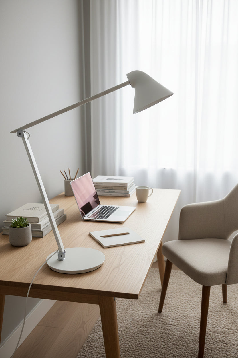 Louis Poulsen NJP Bordlampe - Hvid