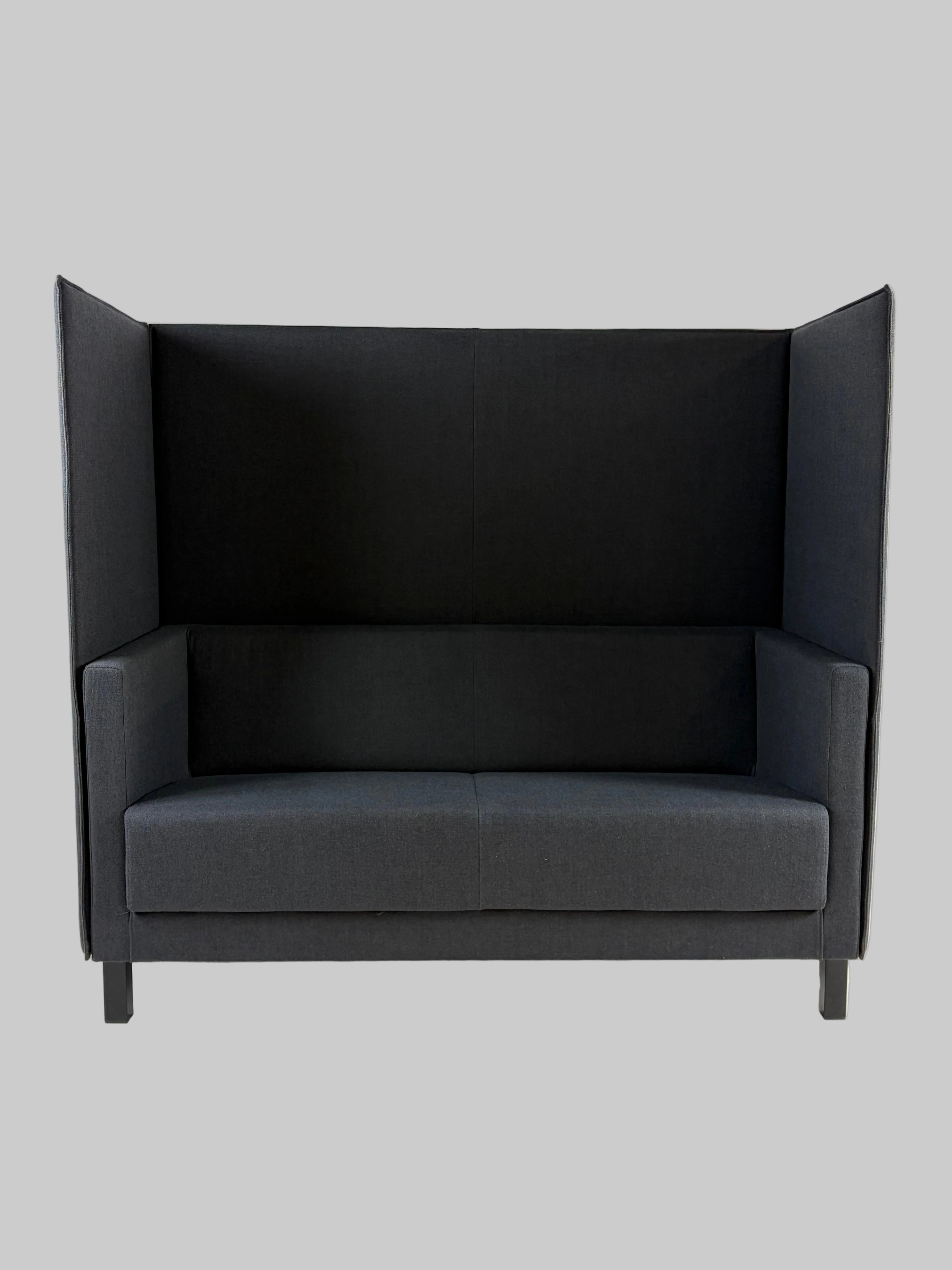 RBM Vancouver Lite VL2,5 Sofa – Mørkegrå/Sort Stel