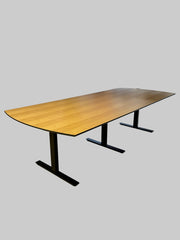 Dencon Delta Bord – Natur/Sort Stel 300x110x74 cm