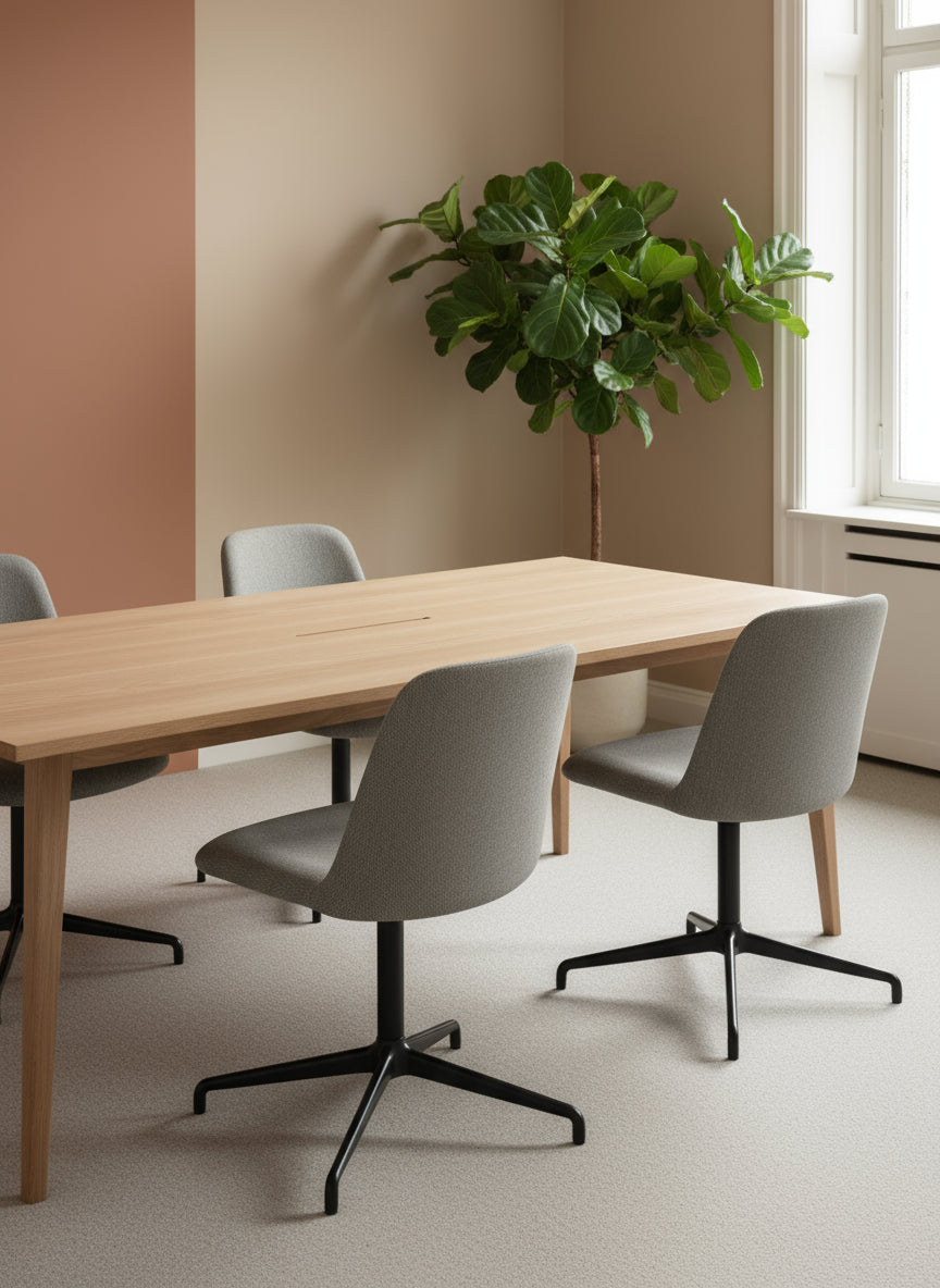&tradition | Rely Mødestol (Beige)