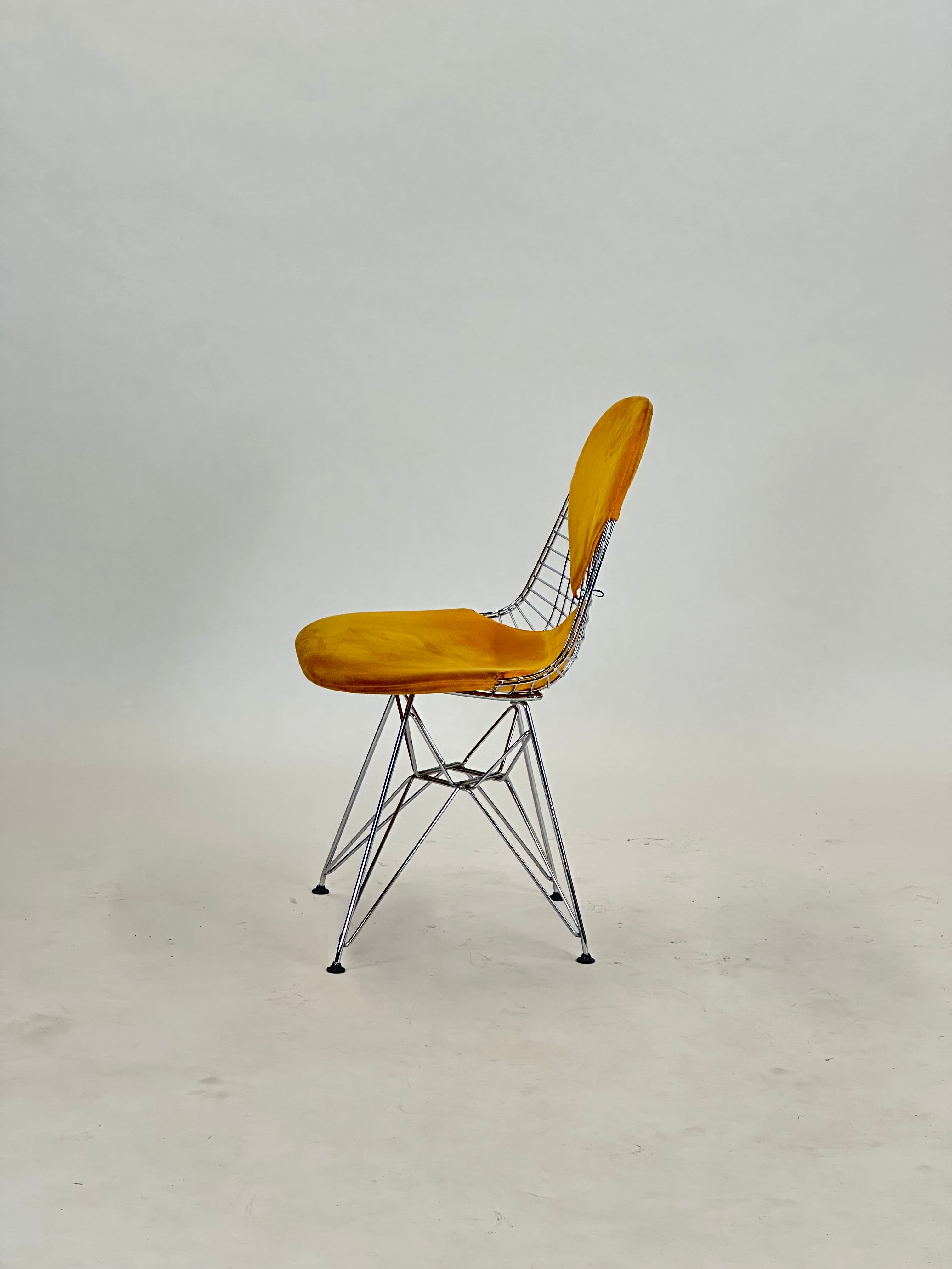 Wire Side Chair "Bikini" (Gul)