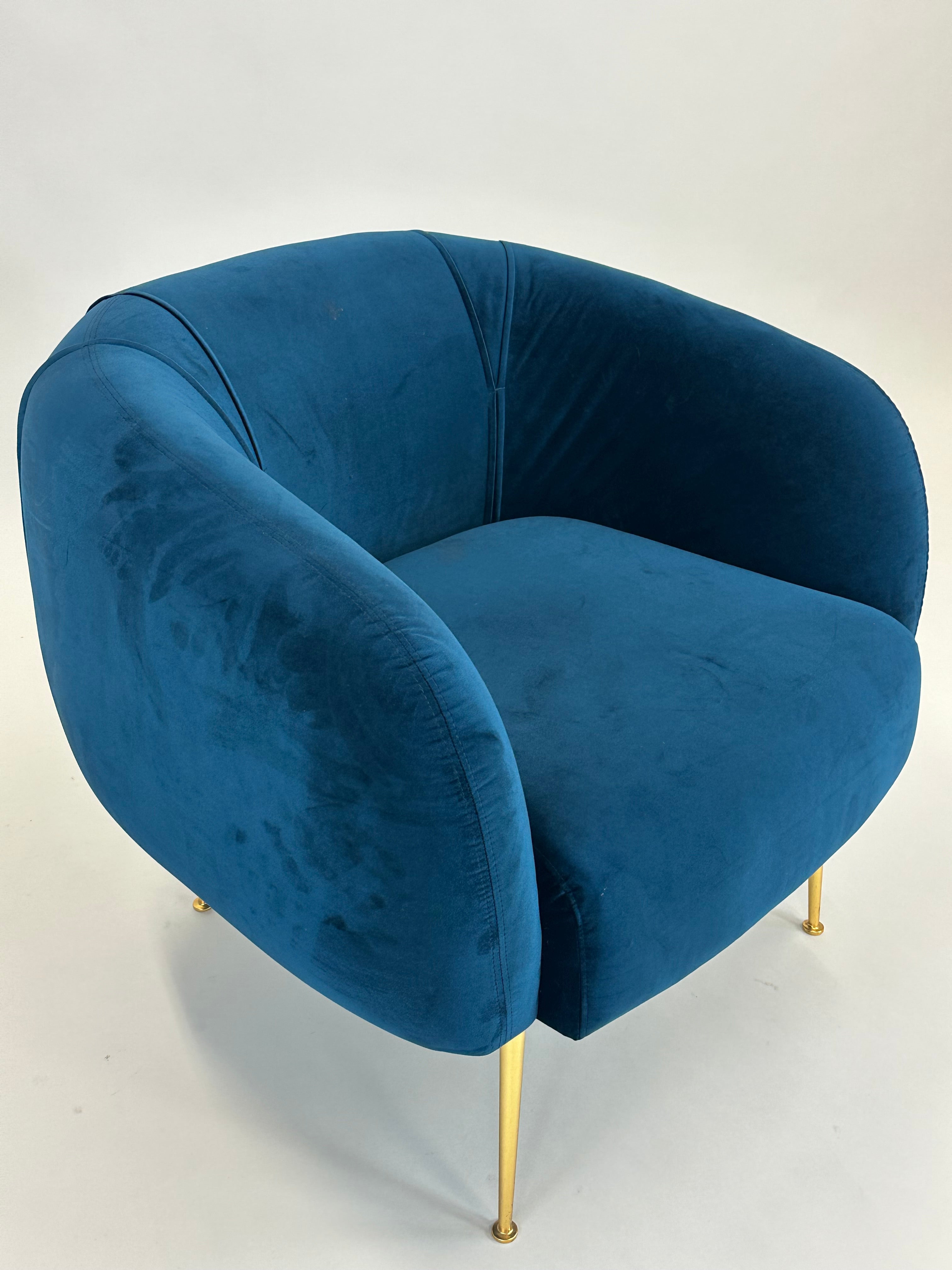 Velour Lounge Chair fra Sofacompany